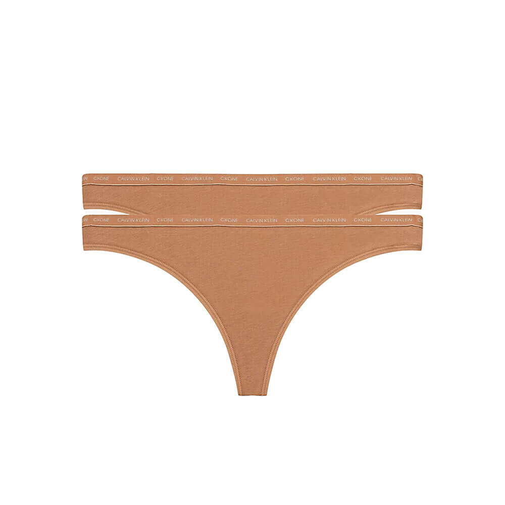 תחתוני קלווין קליין 2 Pack Thongs נשים