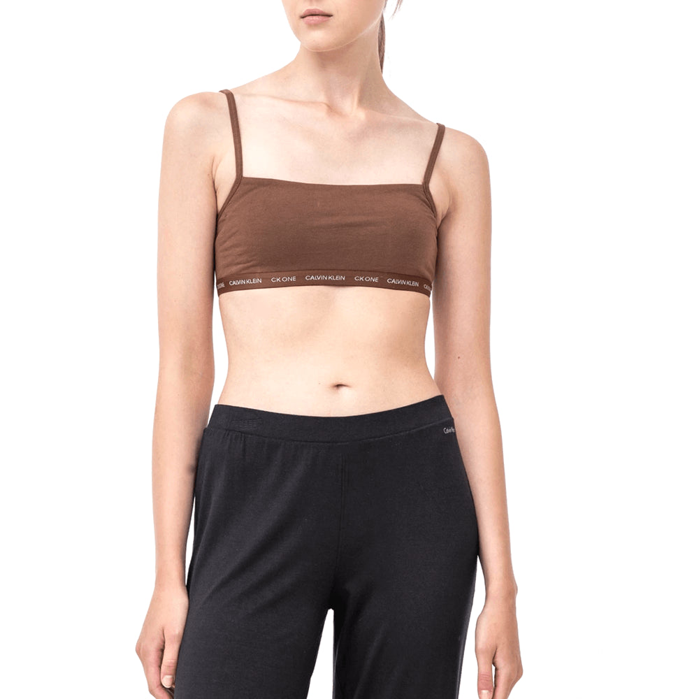 סט 2 גוזיות קלווין קליין Unlined Bralette 2pk נשים