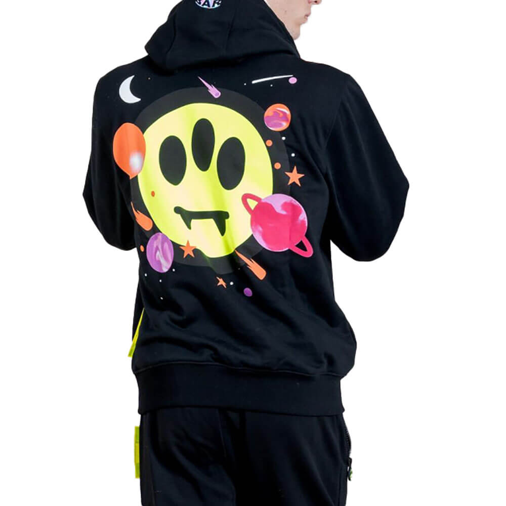 קפוצ'ון בארו Space Logo Print גברים - barr-032887-110-L