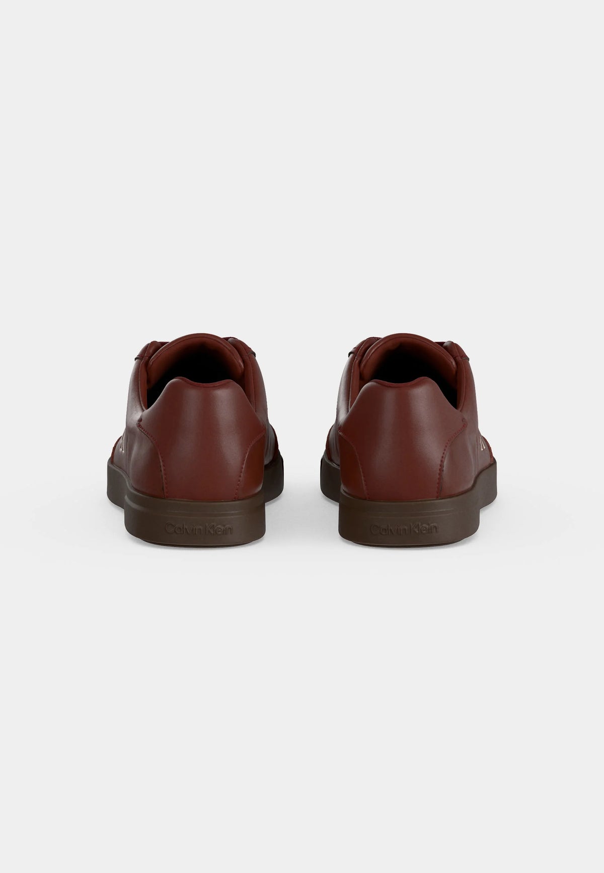 נעלי קלווין קליין Leather Signature Logo Trainers נשים