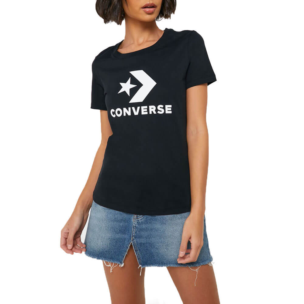 חולצת טישרט קצרה קונברס Star Chevron נשים