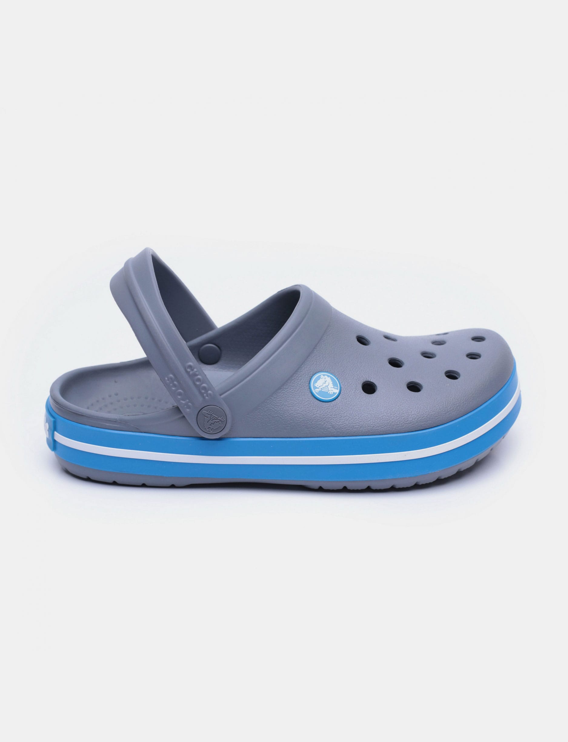 Crocs Crocband - נעלי קרוקס קרוקבנד בצבע אפור/תכלת