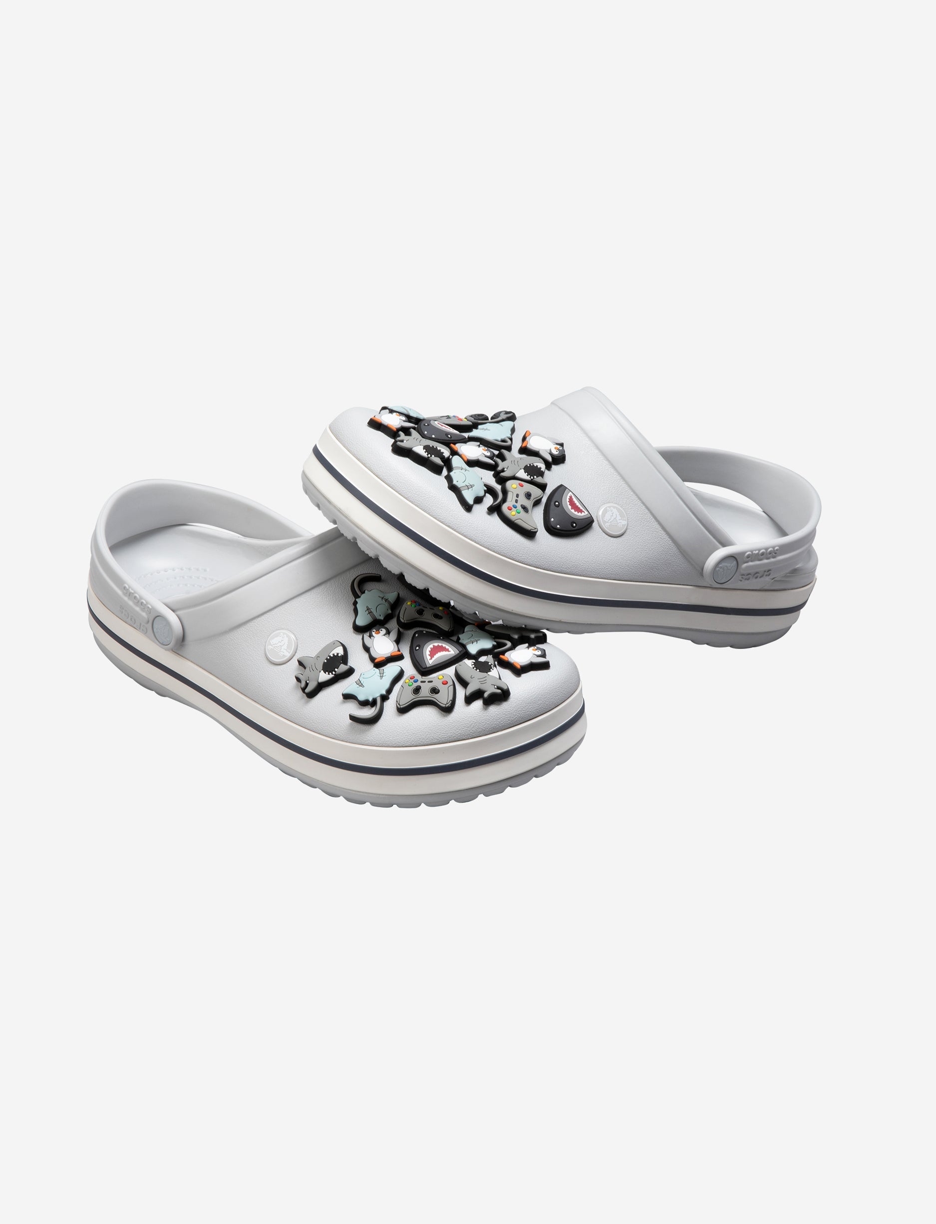 Crocs Crocband - נעלי קרוקס קרוקבנד בצבע אפור אטמופסרה