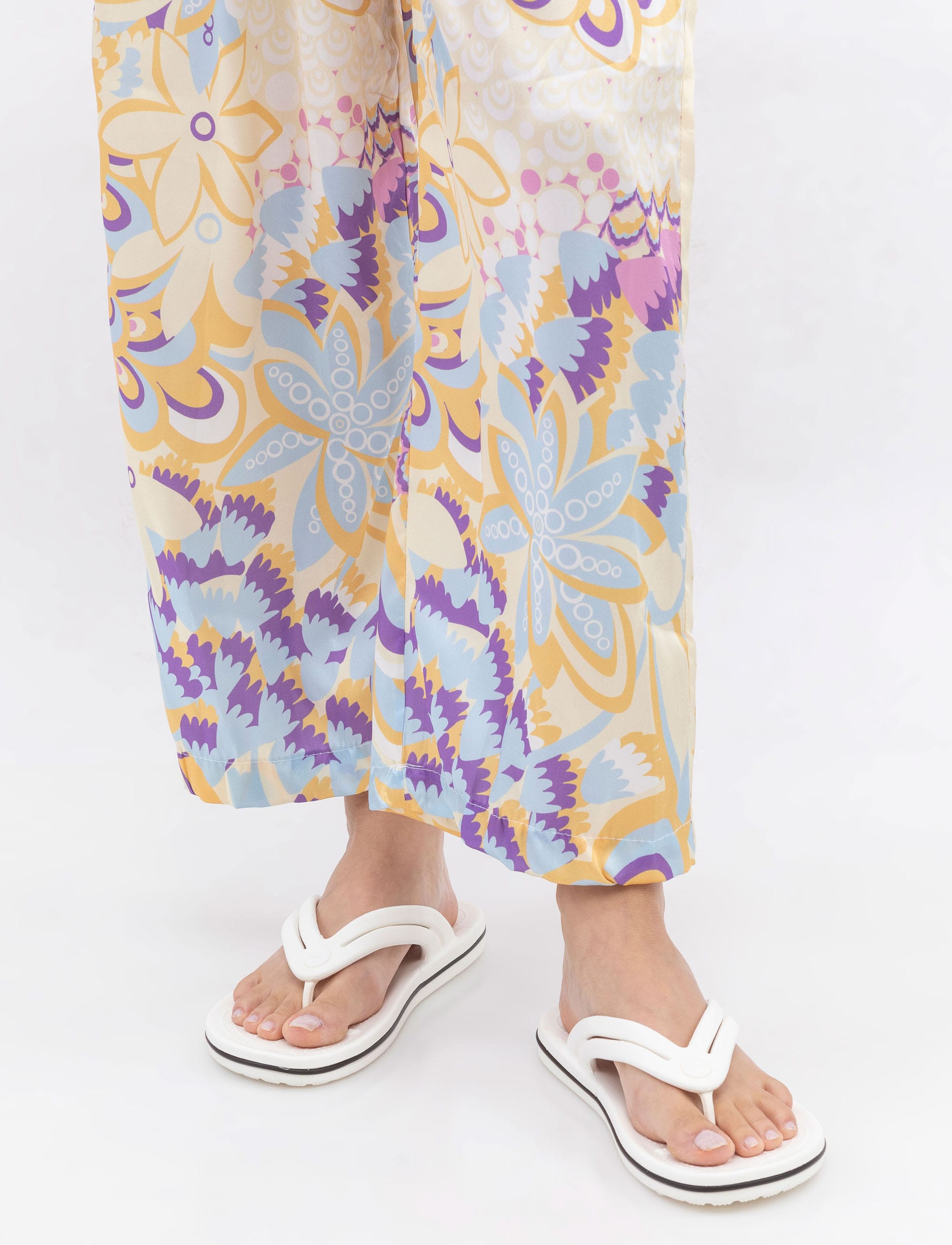 Crocs Crocband Flip - נעלי אצבע קרוקס בצבע לבן