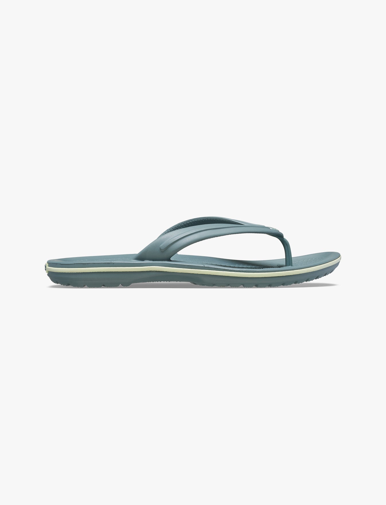 Crocs Crocband Flip - נעלי אצבע קרוקס בצבע ירוק פונד