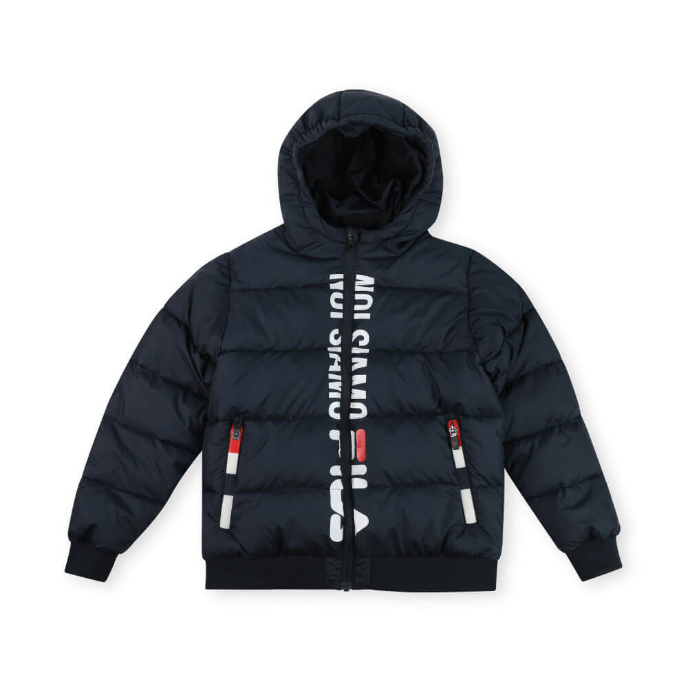 מעיל פילה Zipped Hooded Coat תינוקות