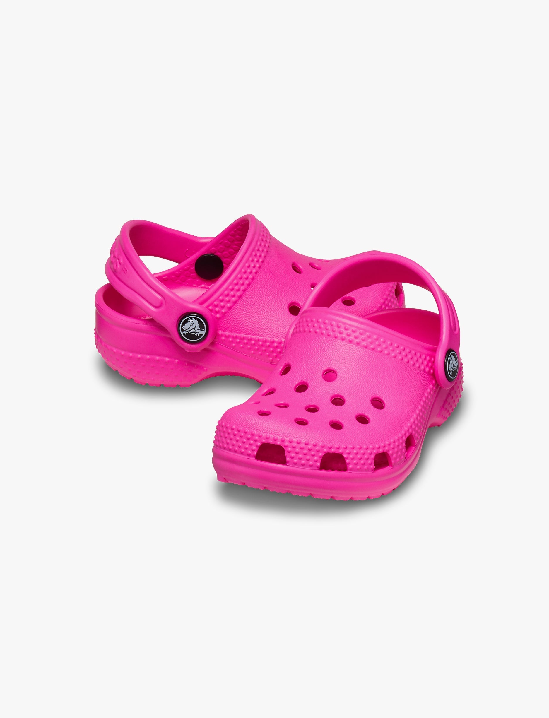 Infant Crocs Littles Clog - כפכפי קרוקס קלוג לקטנטנים בצבע ורוד קראש