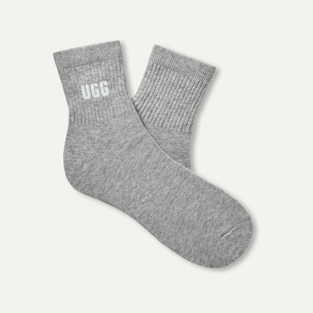 מארז 2 זוגות גרביים UGG Quinlin Logo Quarter 2 Pack נשים