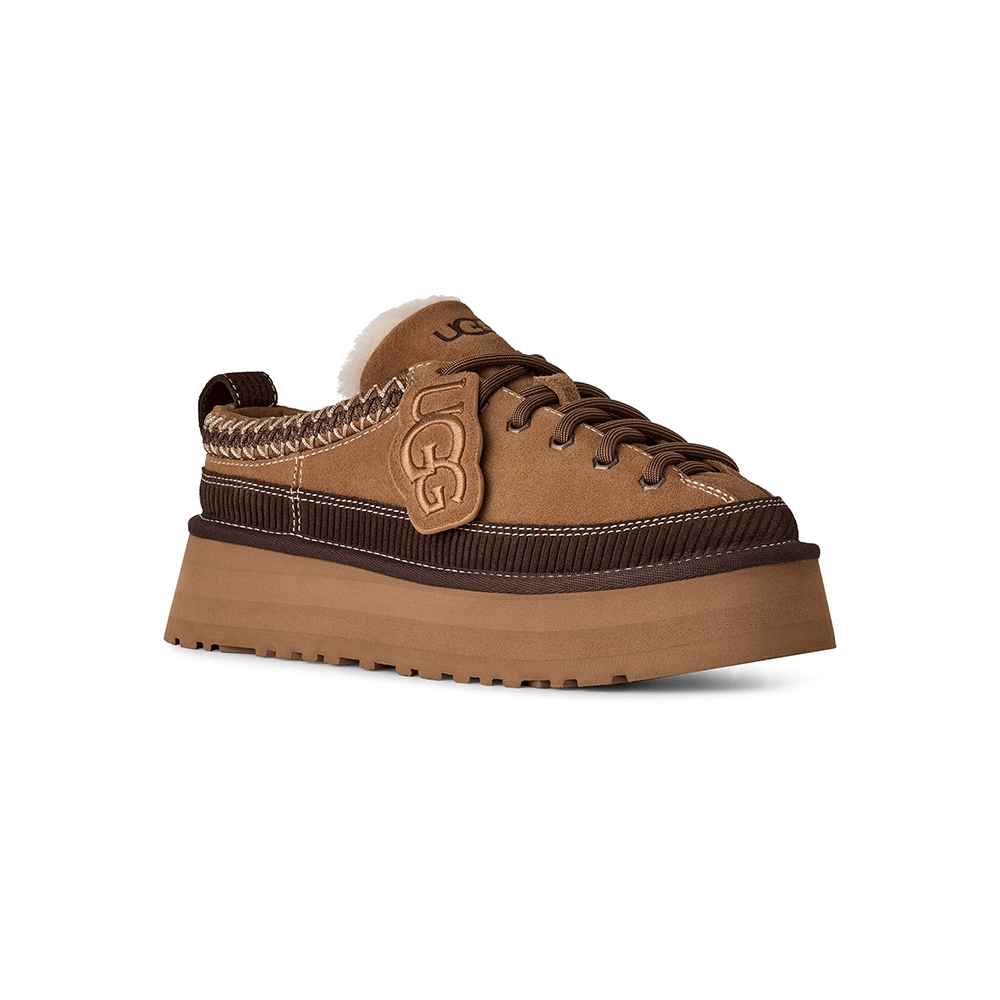 כפכפי UGG Heritage Lace-Up Slipper נשים - ugg-1180361-CHE-36