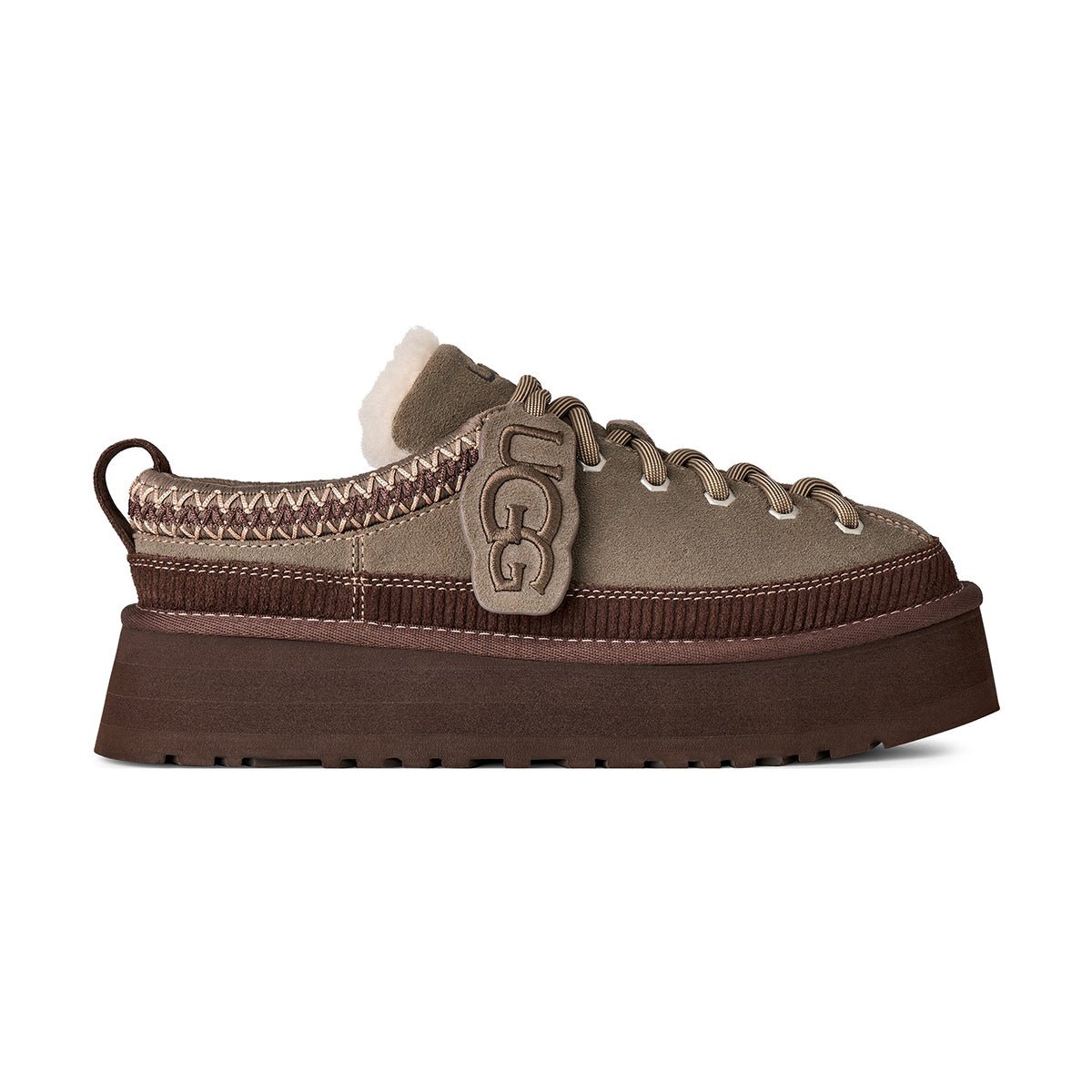 כפכפי UGG Heritage Lace-Up Slipper נשים - ugg-1180361-DDRG-36