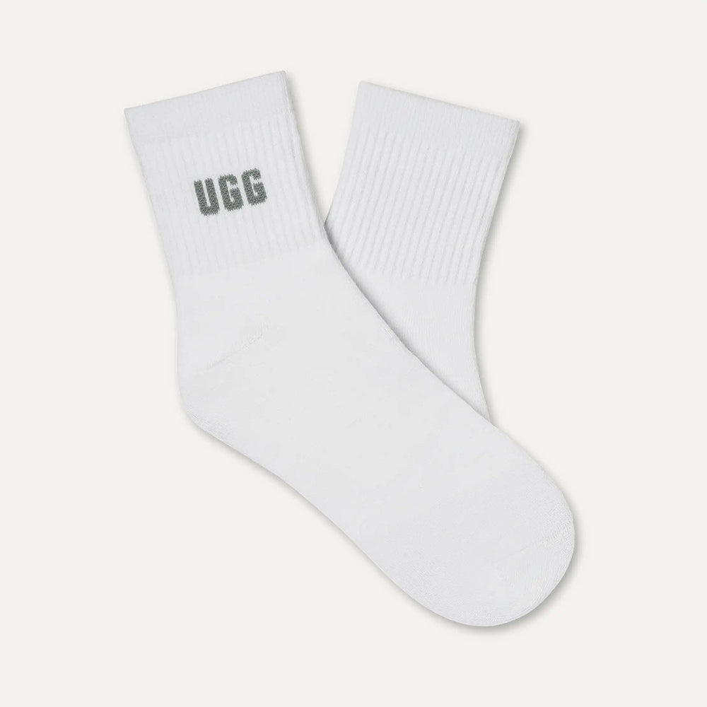 מארז שלישיית גרביים UGG Quinlin Logo Quarter 3 Pack נשים