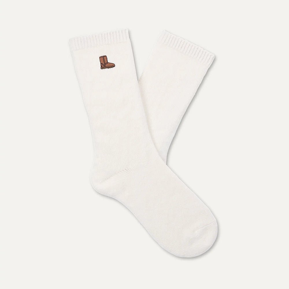 מארז שלישיית גרביים UGG Classic Crew 3 Pack נשים - ugg-1181414-CCBT-One-Size