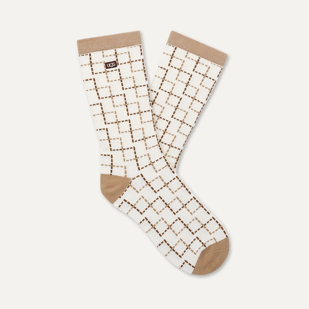 מארז שלישיית גרביים UGG Classic Crew 3 Pack נשים - ugg-1181414-CCBT-One-Size