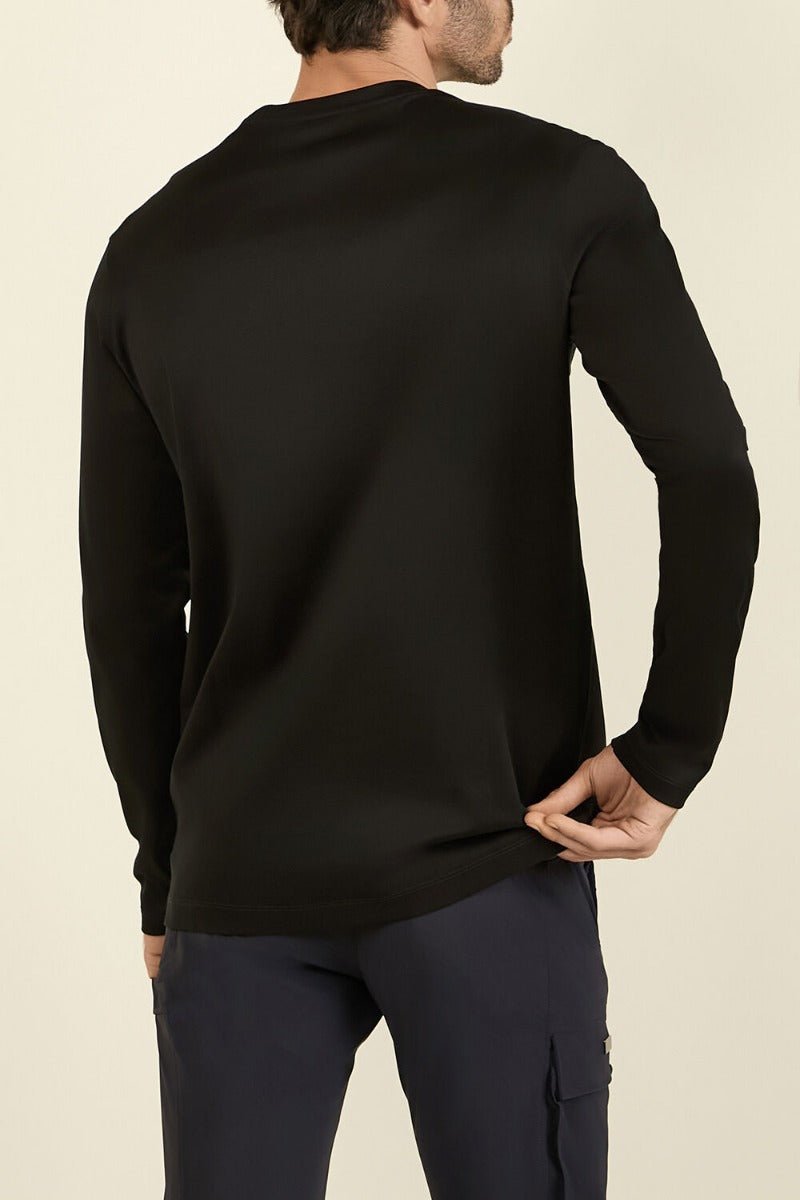 חולצת טישרט פול שארק ארוכה Circle Logo גברים