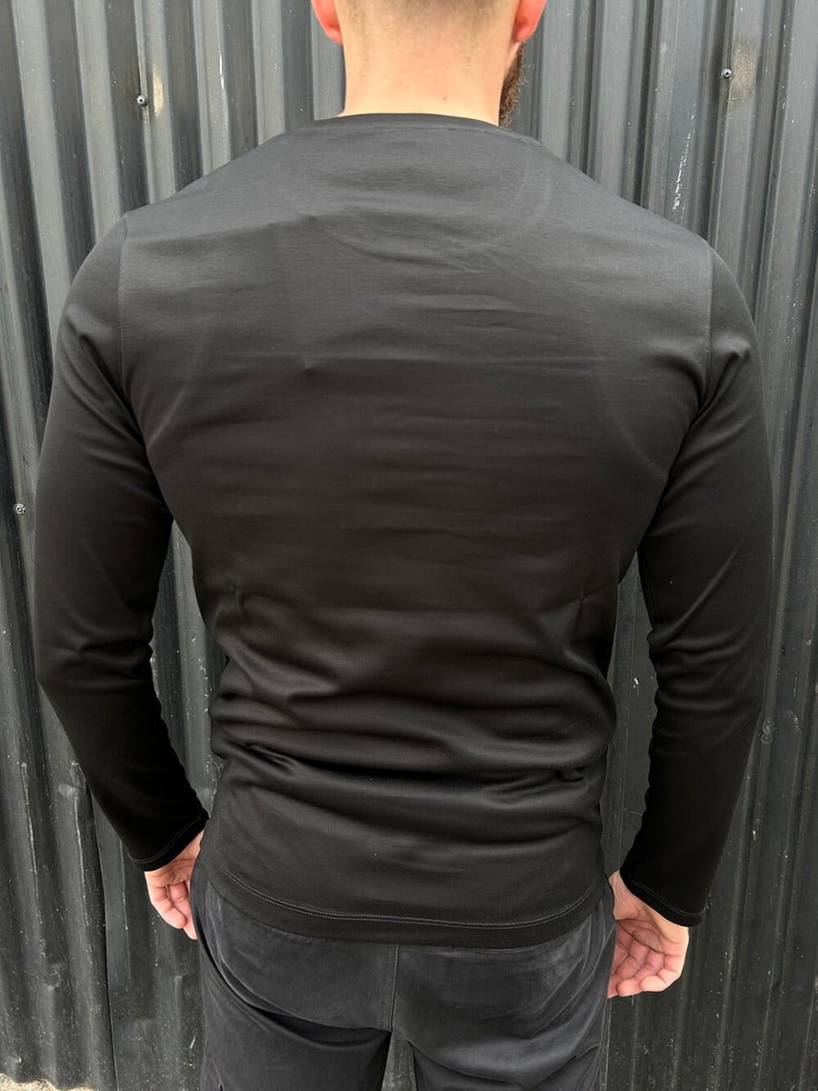 חולצת טישרט פול שארק ארוכה Logo Frame גברים