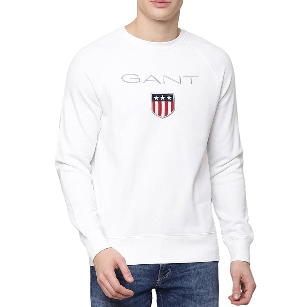 חולצת טישירט גאנט ארוכה Shield גברים