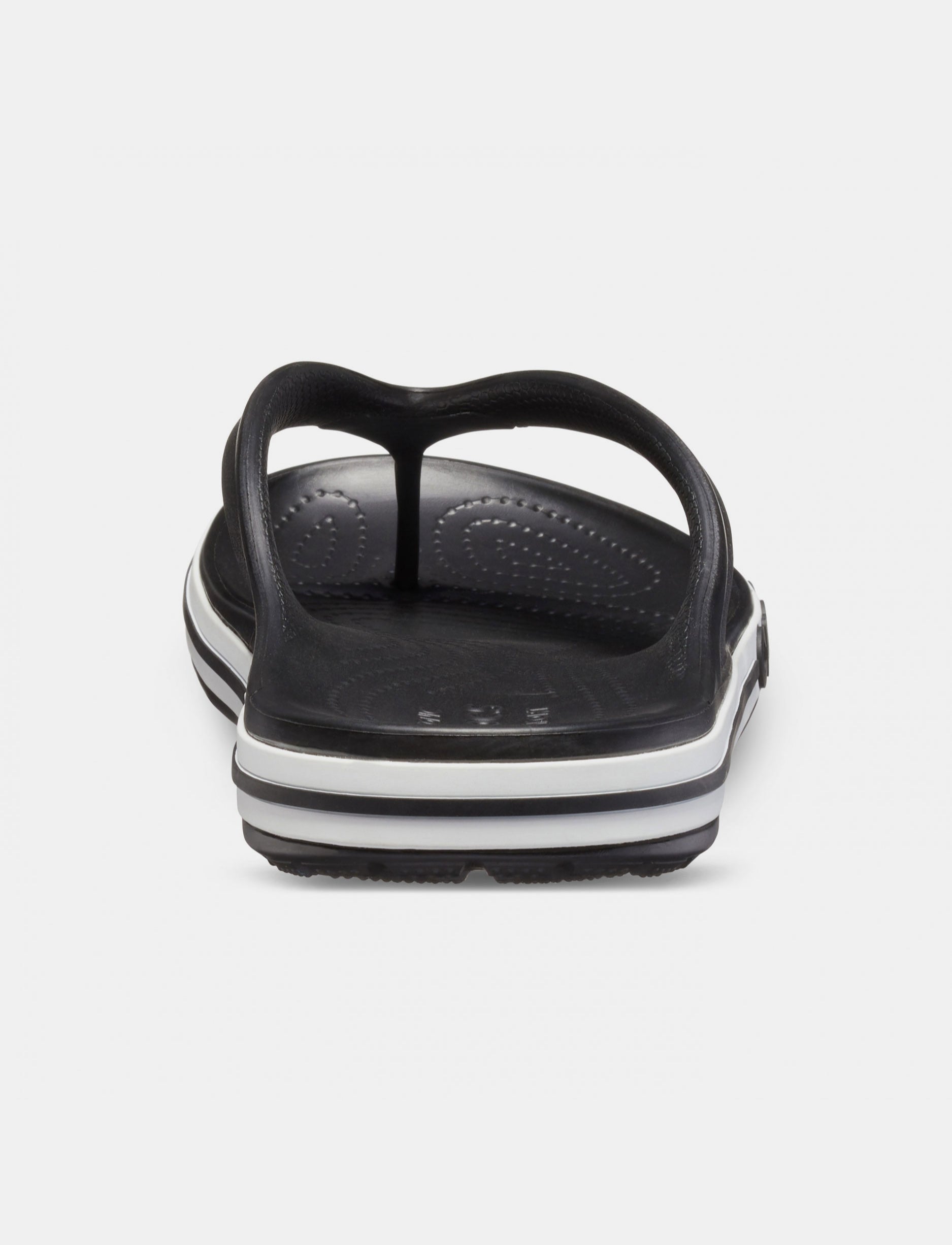 Crocs Bayaband Flip - כפכפים לגבר קרוקס באיה באנד בצבע שחור/לבן