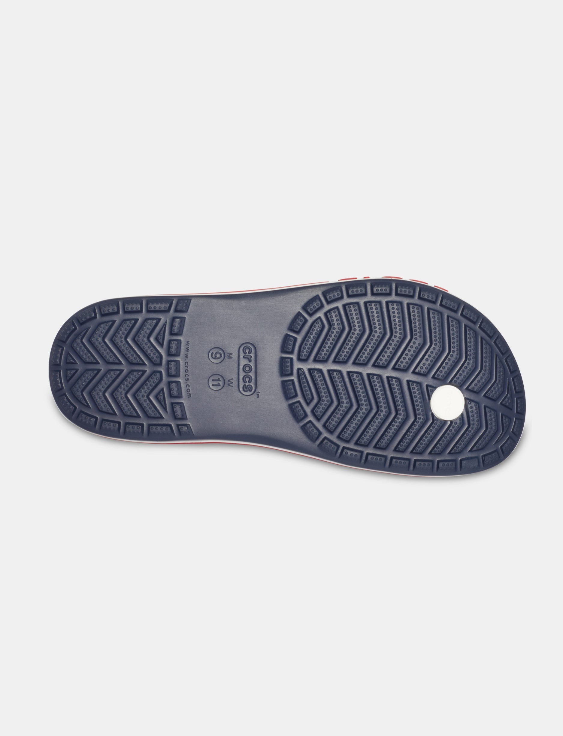Crocs Bayaband Flip - כפכפים לגבר קרוקס באיה באנד בצבע נייבי/אדום