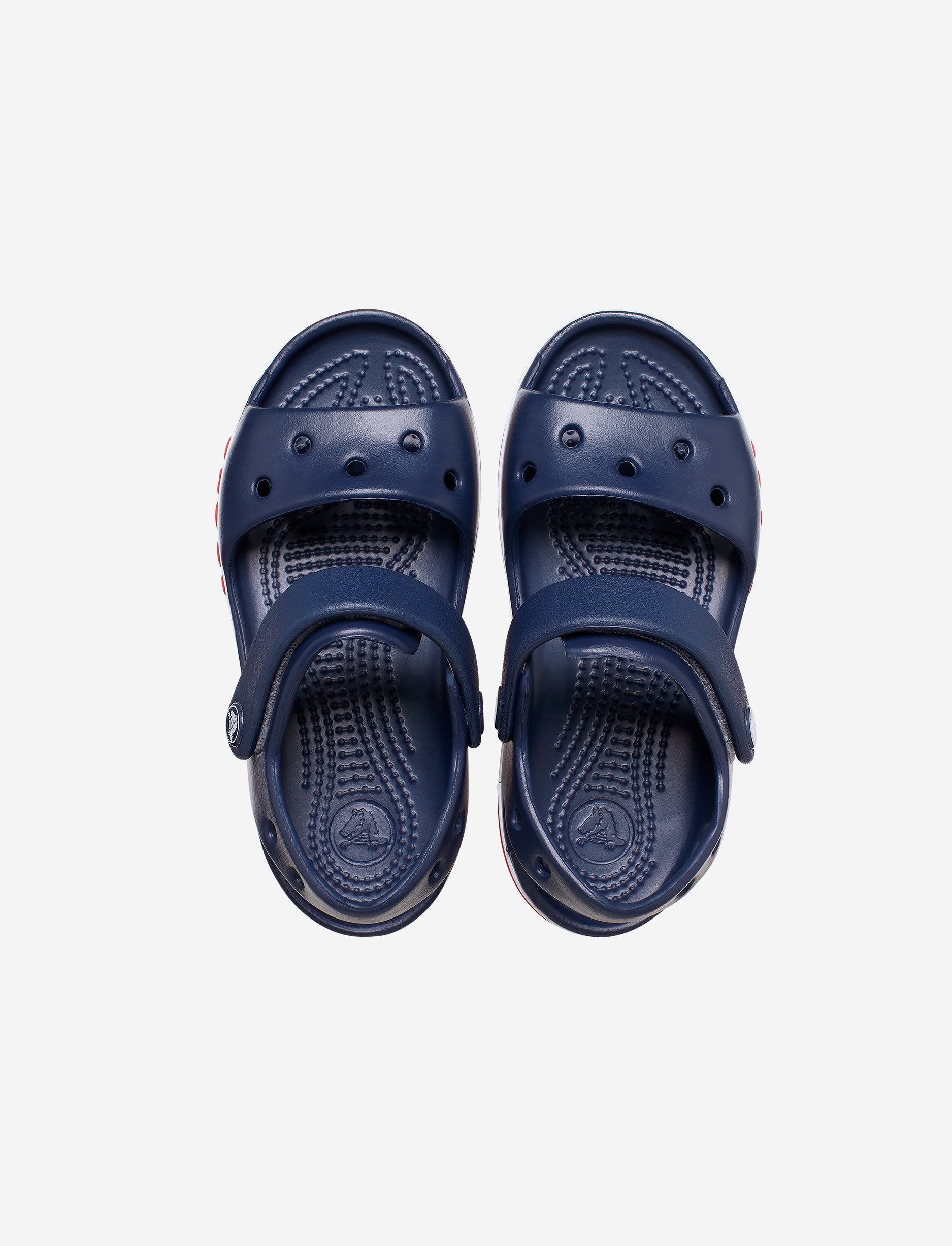 Crocs Bayaband Sandal K - סנדלים לילדים קרוקס בצבע נייבי/אדום