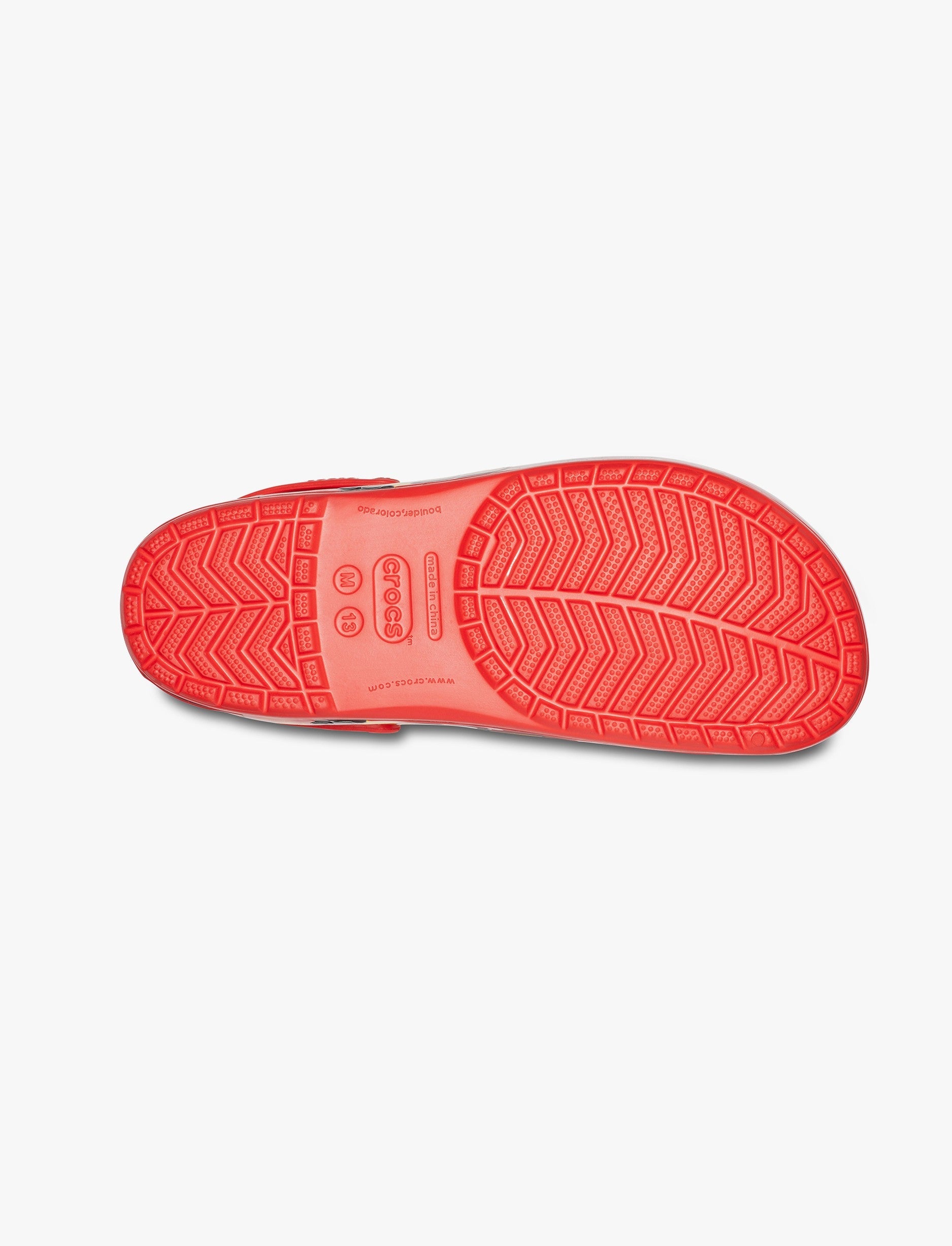Crocs Disney/Pixar Lightning McQueen Adult Clog - כפכפי קרוקס ספידי מקווין בצבע אדום פליים