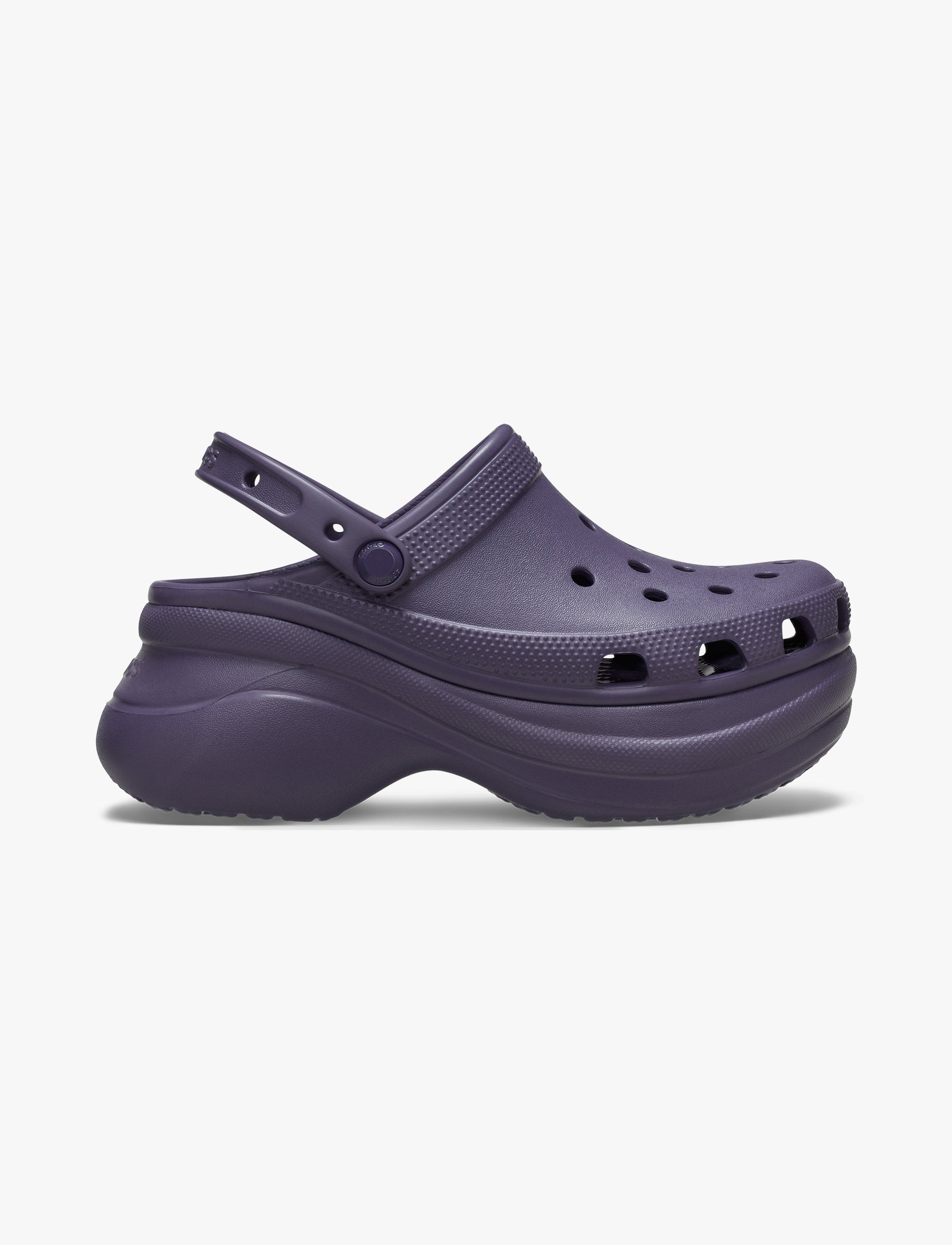 Crocs Classic Bae Clog - כפכפי פלטפורמה נשים קרוקס בצבע סגול לילה