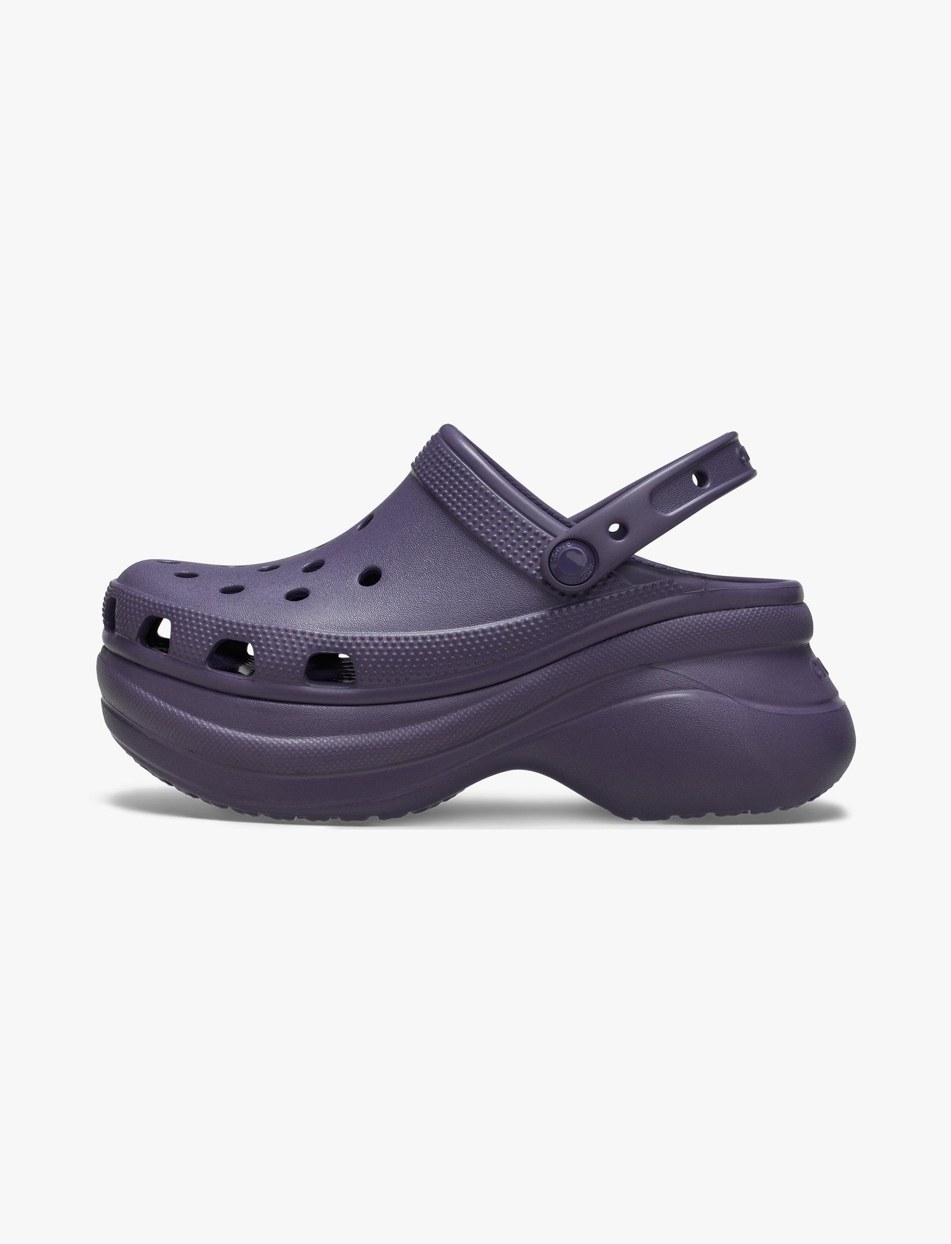 Crocs Classic Bae Clog - כפכפי פלטפורמה נשים קרוקס בצבע סגול לילה