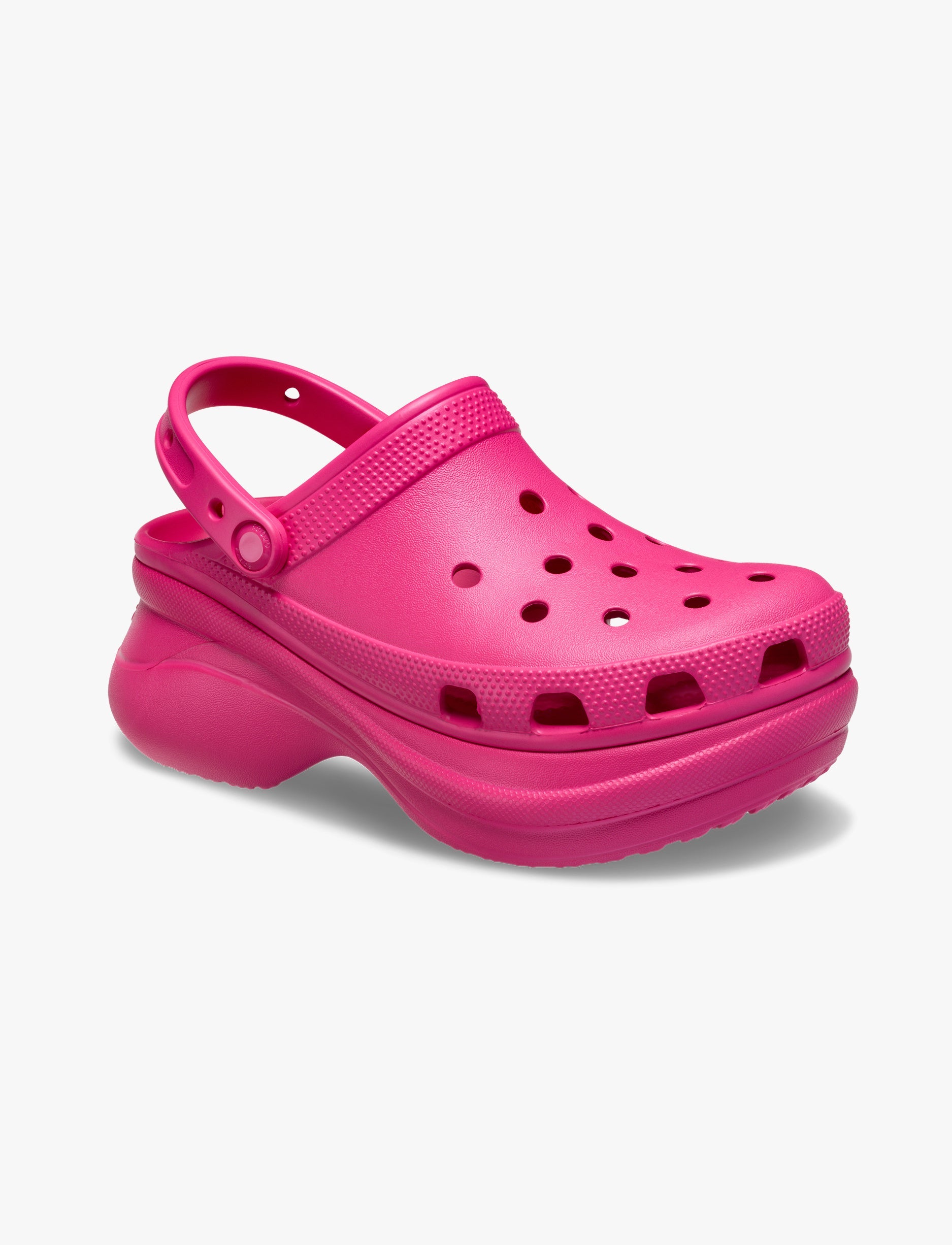Crocs Classic Bae Clog - כפכפי פלטפורמה נשים קרוקס בצבע ורוד