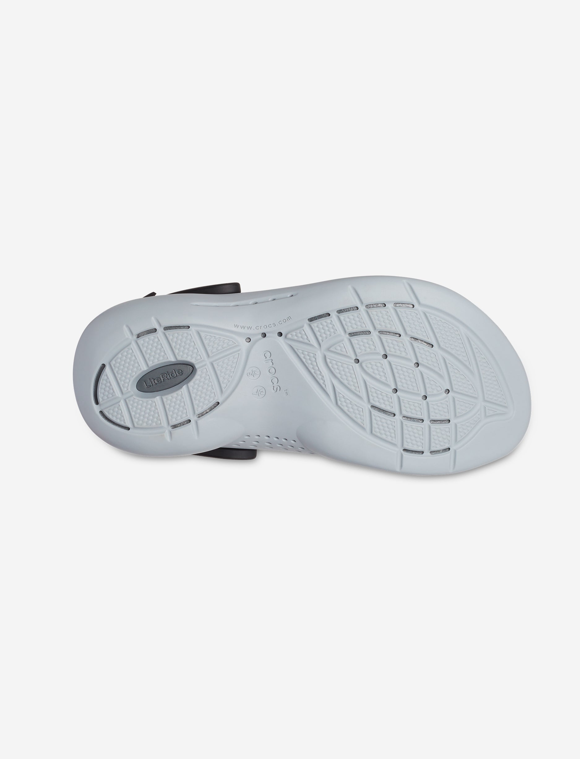 Crocs LiteRide 360 Clog - כפכפי קרוקס לייט-רייד בצבע שחור/אפור