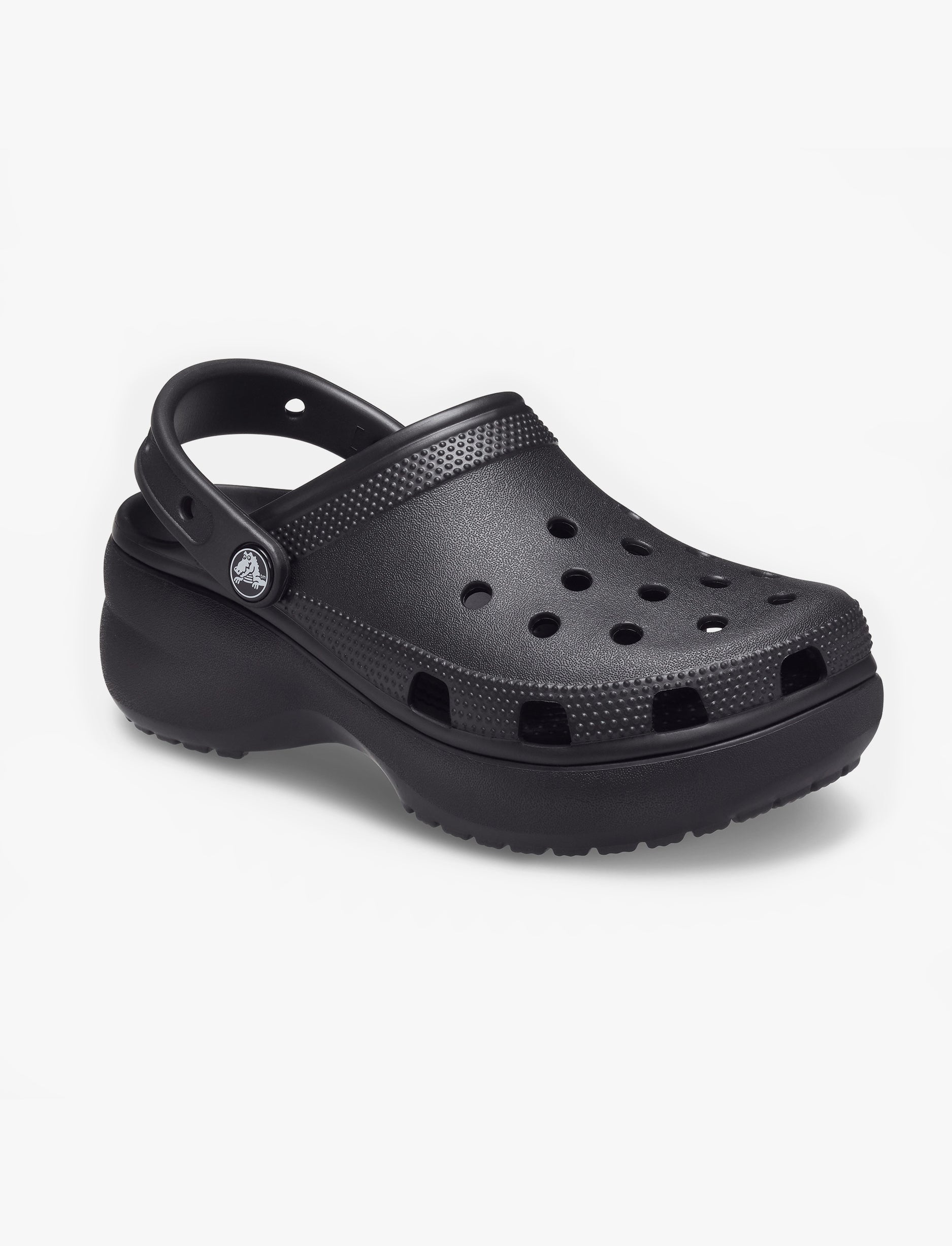 Crocs Classic Platform Clog - כפכפי פלטפורמה קרוקס לנשים בצבע שחור