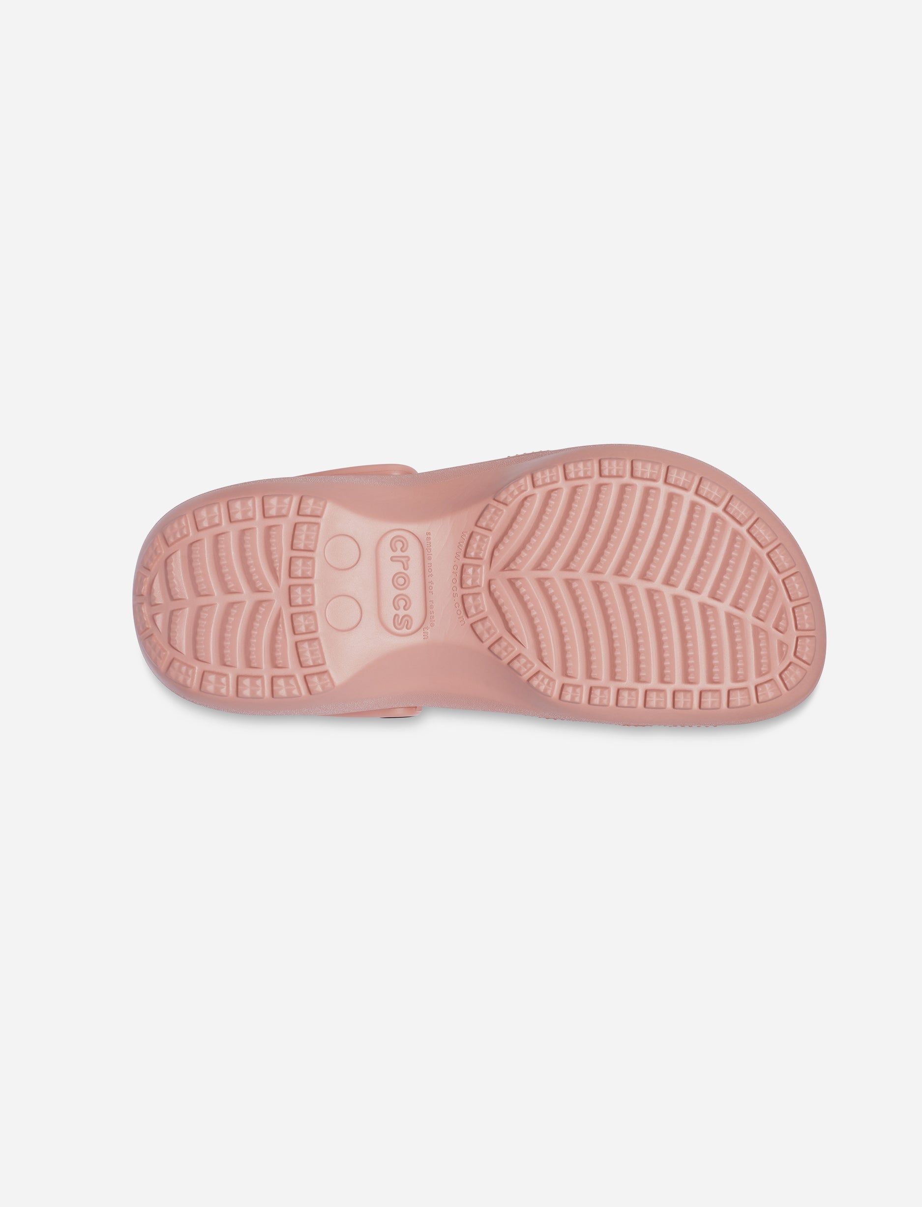Crocs Classic Platform Clog - כפכפי פלטפורמה נשים קרוקס בצבע סומק בהיר
