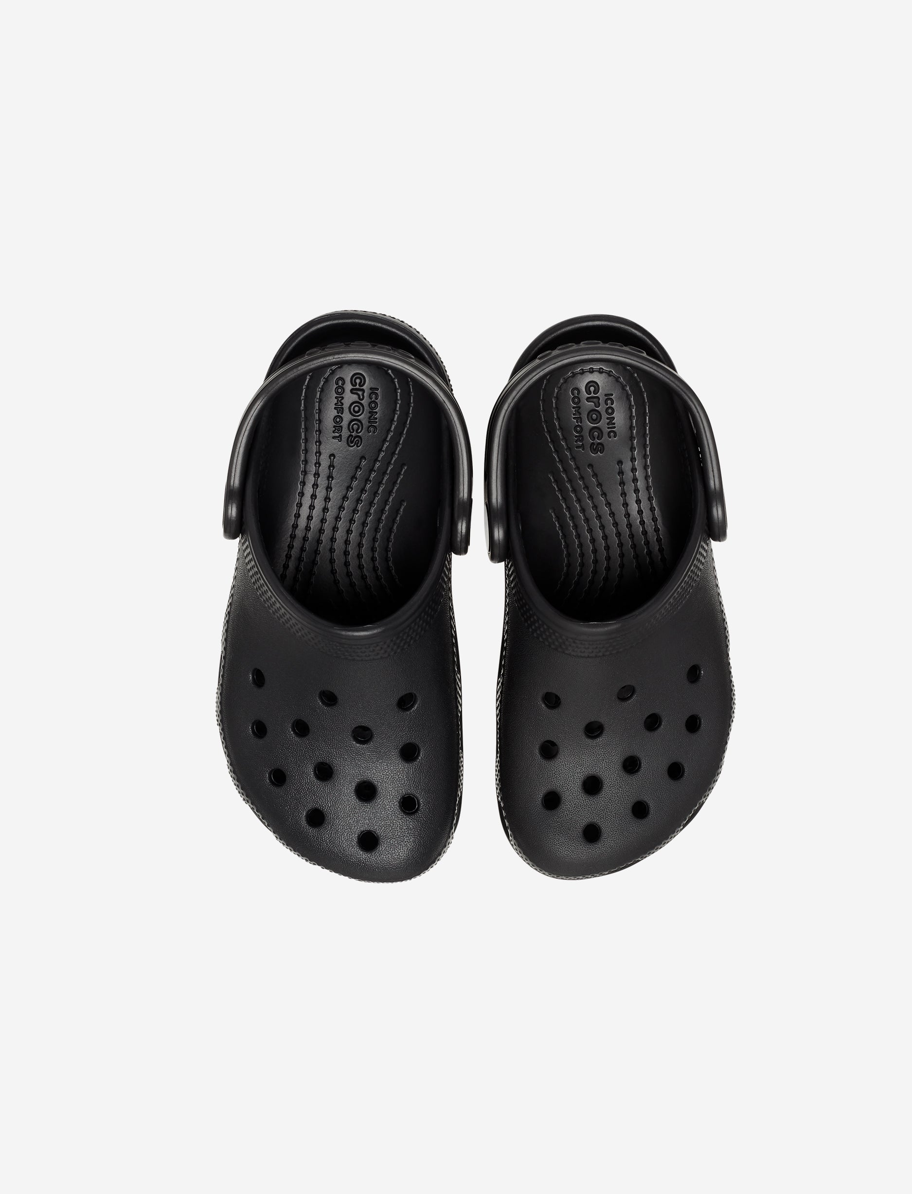 Crocs Classic Clog K - כפכפי קרוקס קלאסיים לילדים בצבע שחור
