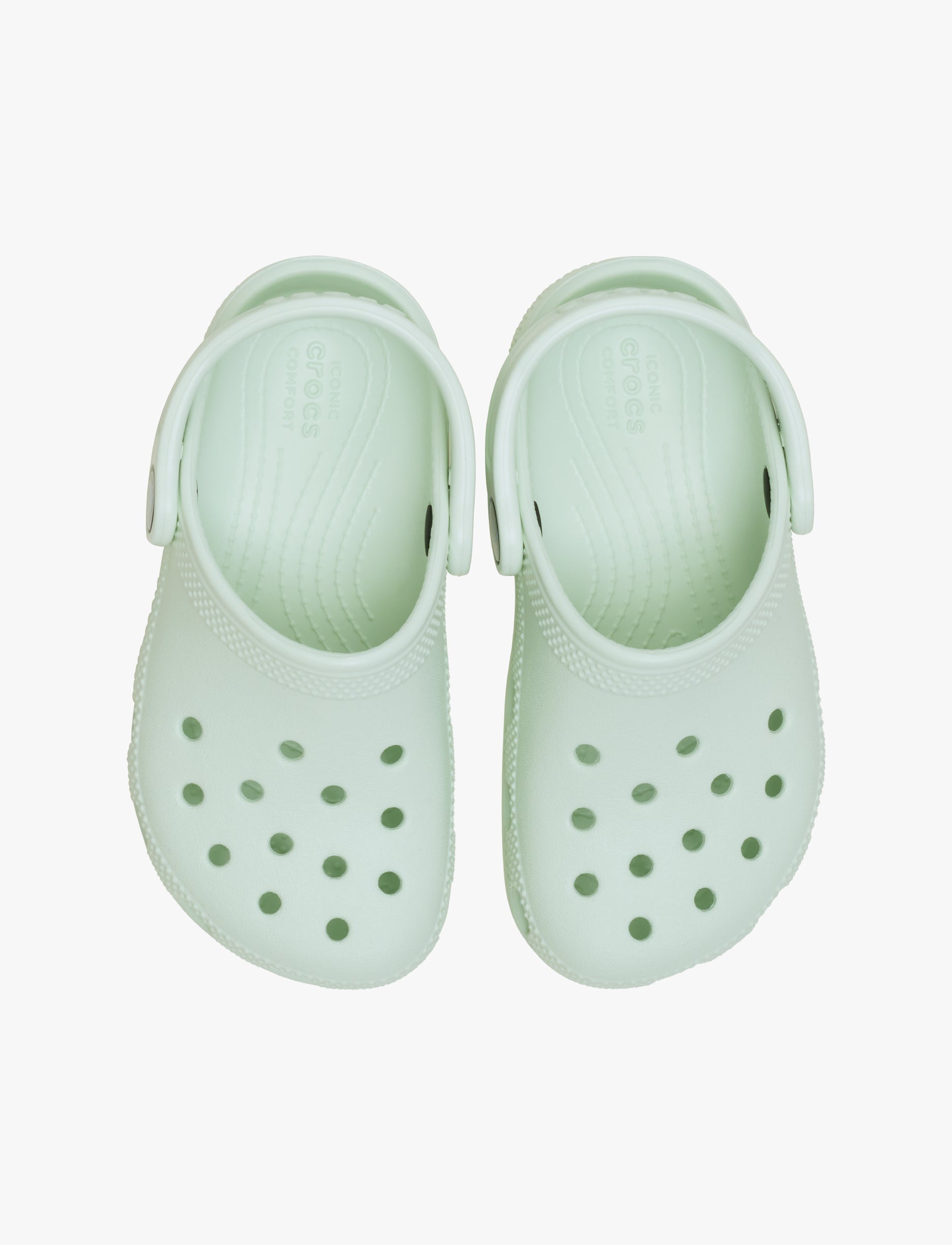 Crocs Classic Clog K - כפכפי קרוקס קלאסיים לילדים בצבע מנטה טינט