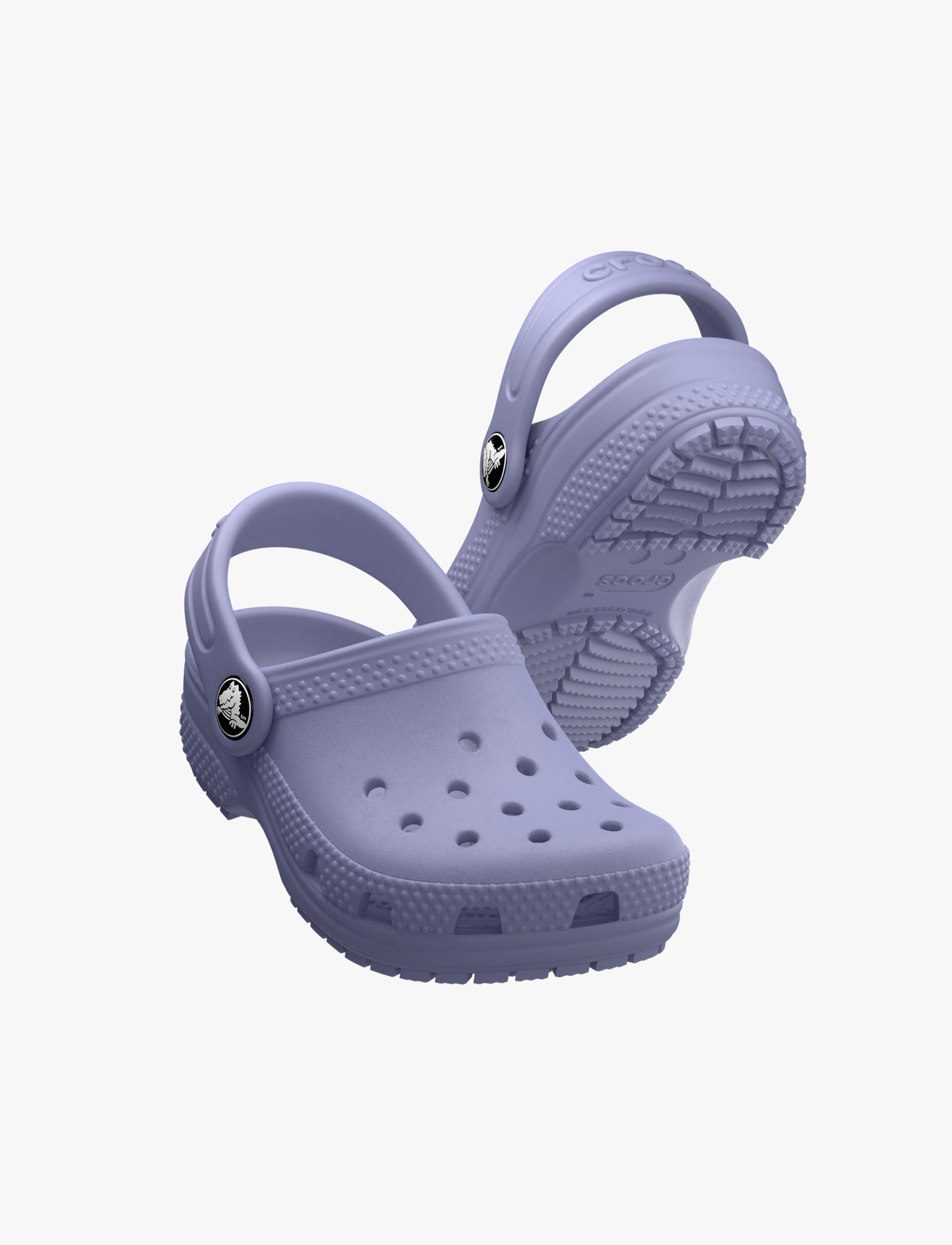 Crocs Classic Clog K - כפכפי קרוקס קלאסיים לילדים בצבע סגול מיסטי