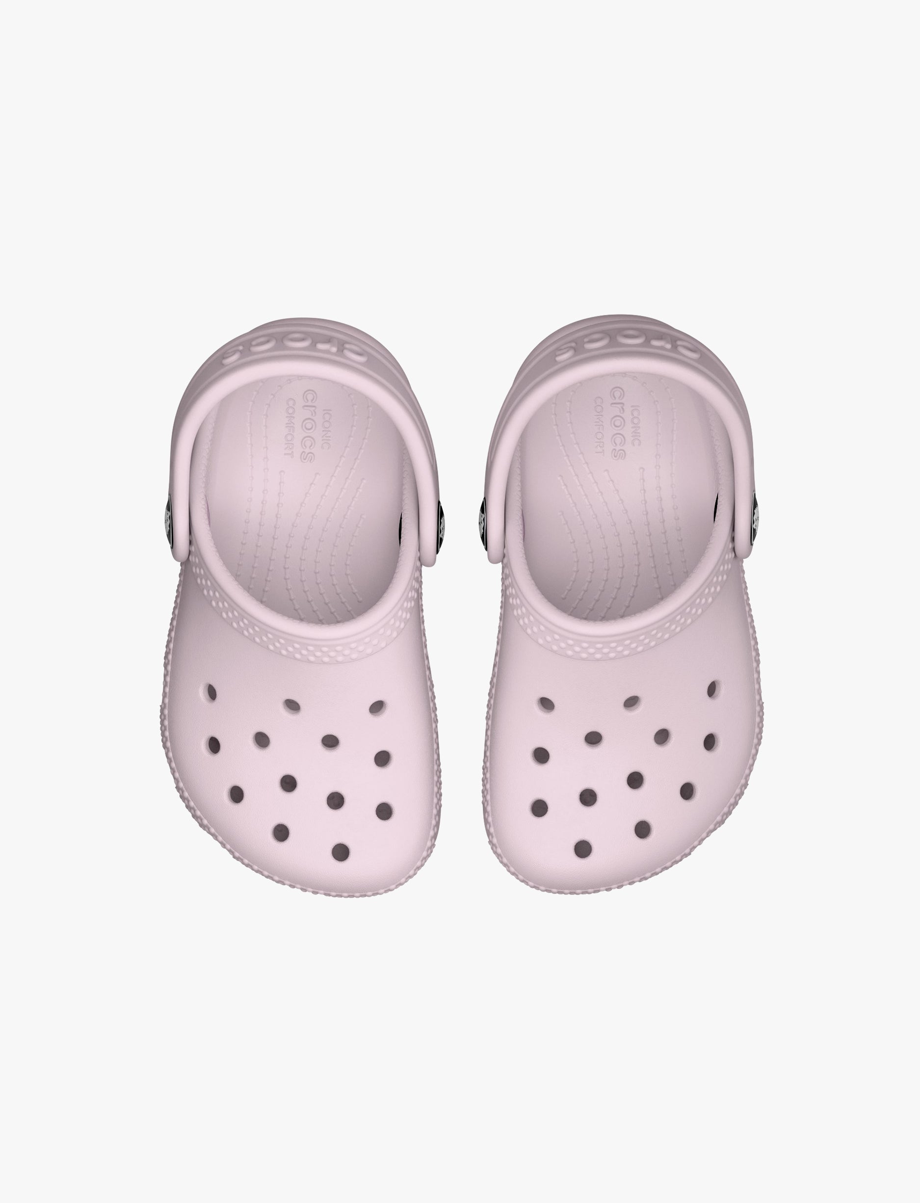 Crocs Classic Clog K - כפכפי קרוקס קלאסיים לילדים בצבע ורוד חלבי