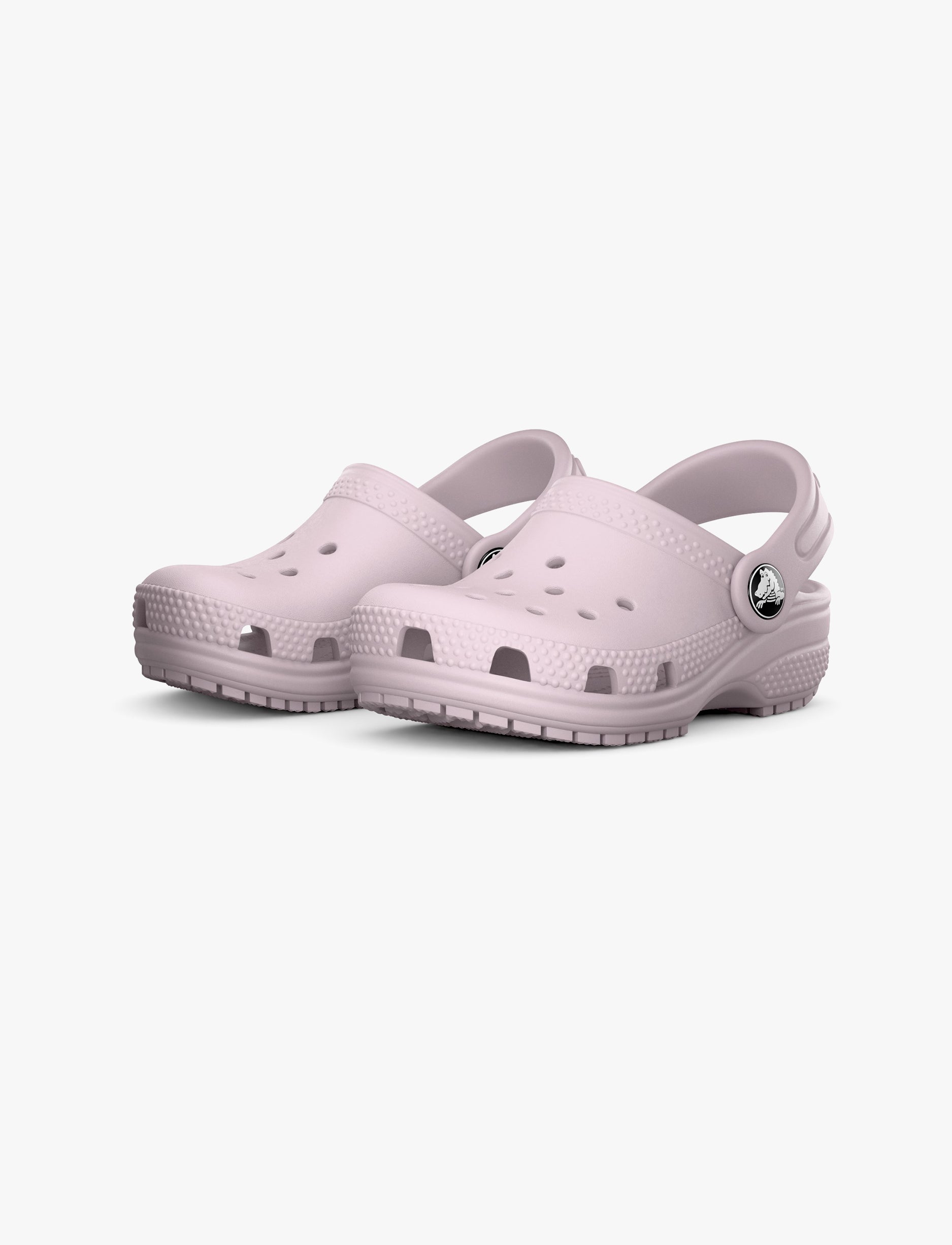 Crocs Classic Clog K - כפכפי קרוקס קלאסיים לילדים בצבע ורוד חלבי