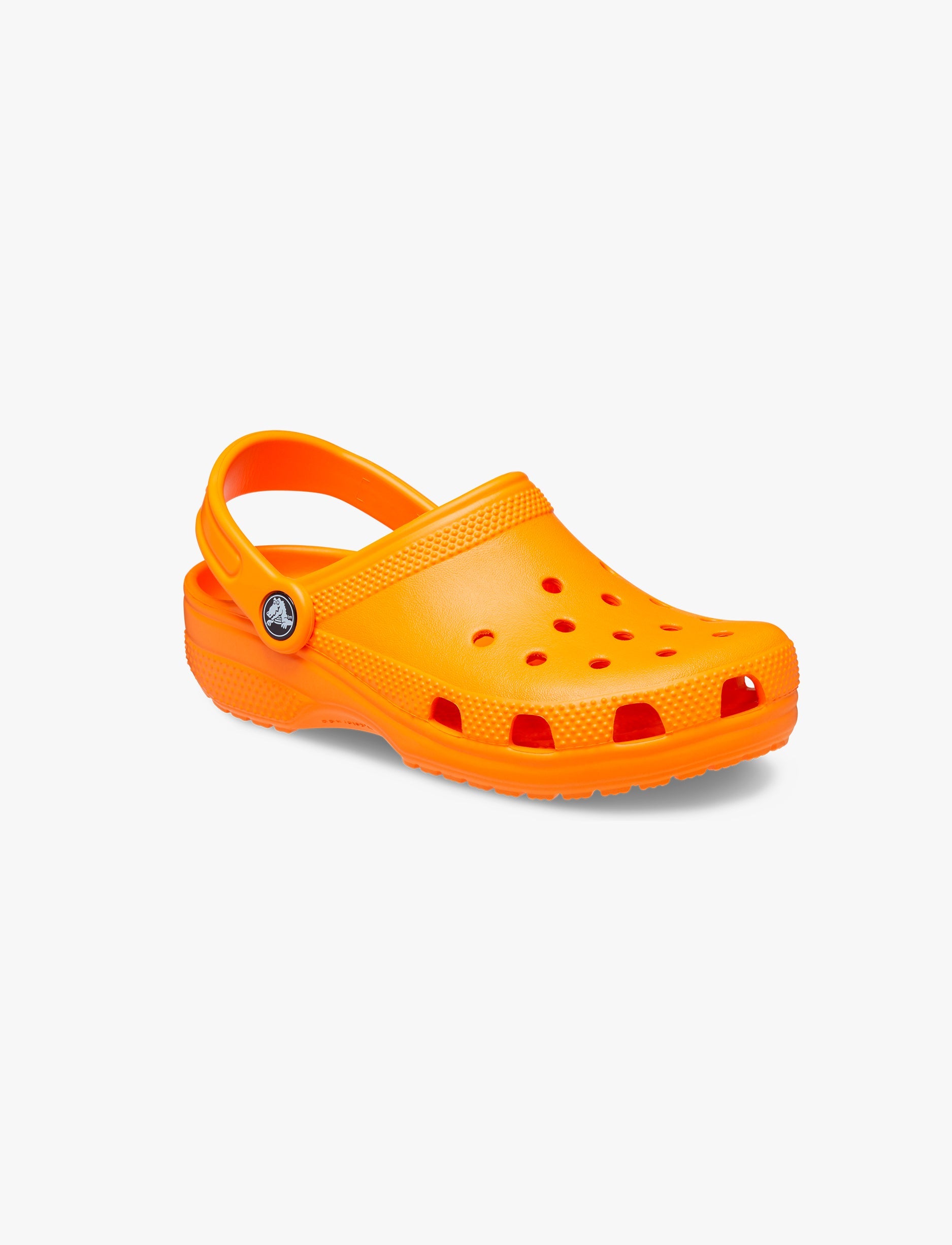 Crocs Classic Clog K - כפכפי קרוקס קלאסיים לילדים בצבע כתום זינג