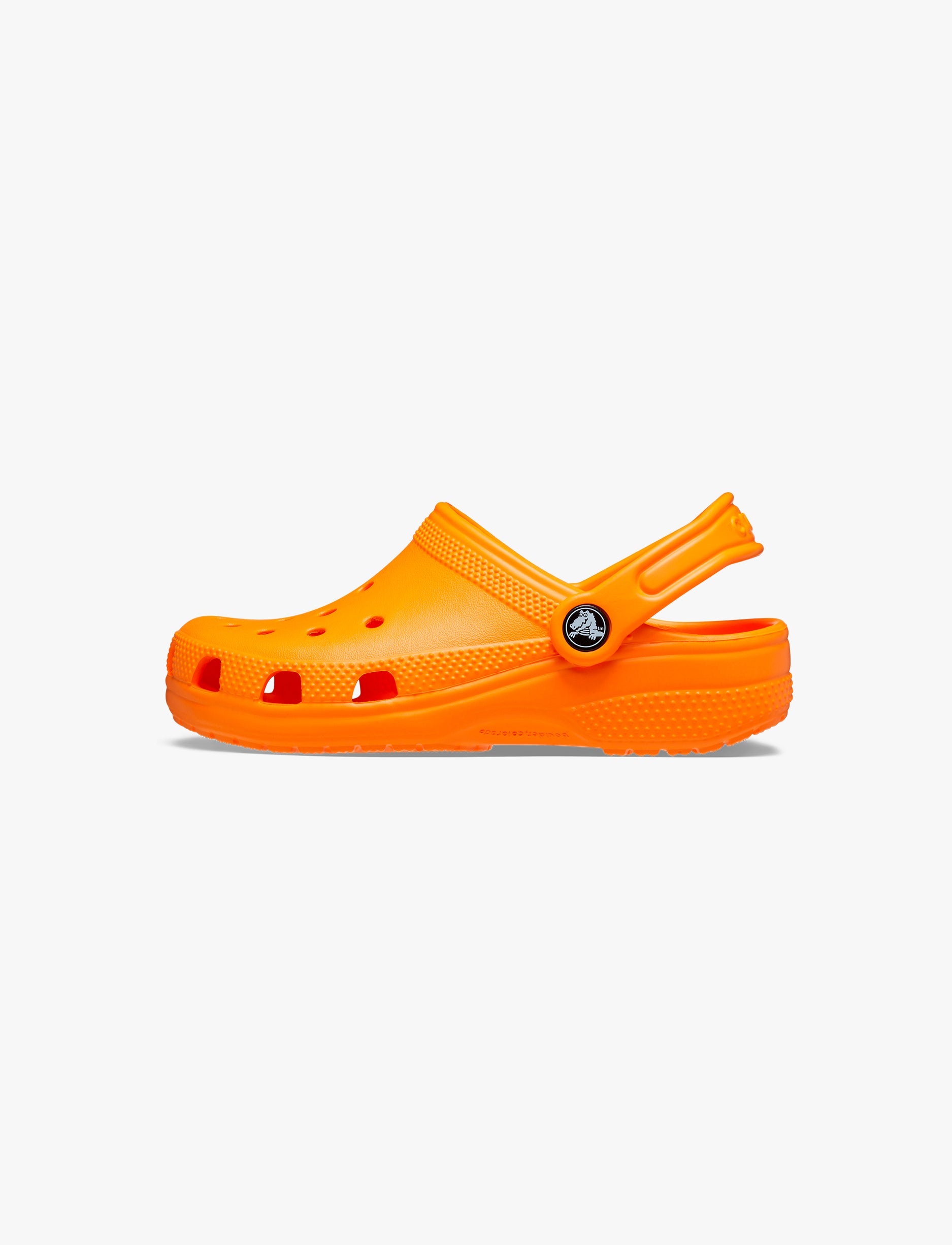Crocs Classic Clog K - כפכפי קרוקס קלאסיים לילדים בצבע כתום זינג