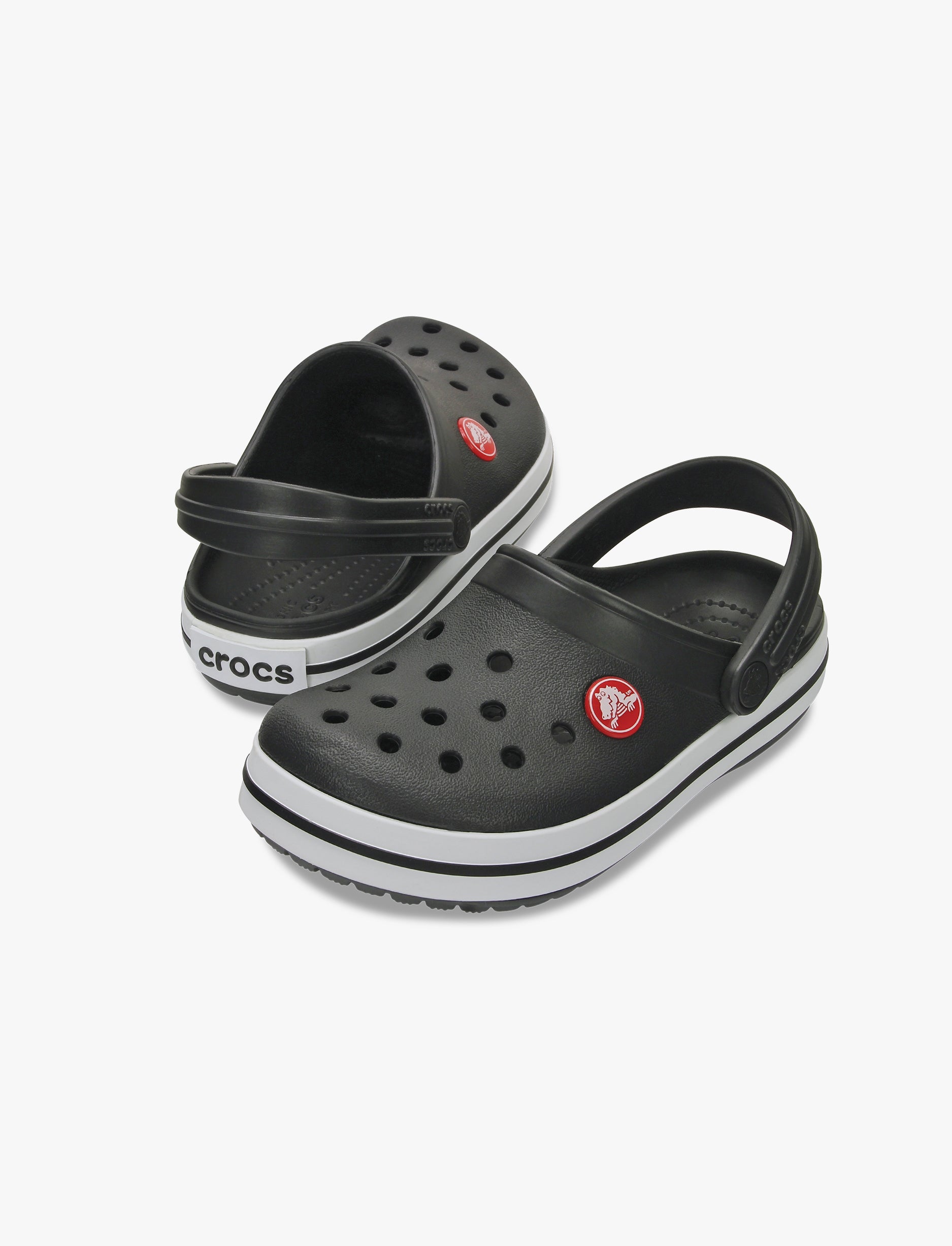 Crocs Crocband Clog K - כפכפי קרוקבנד קרוקס לילדים בצבע שחור