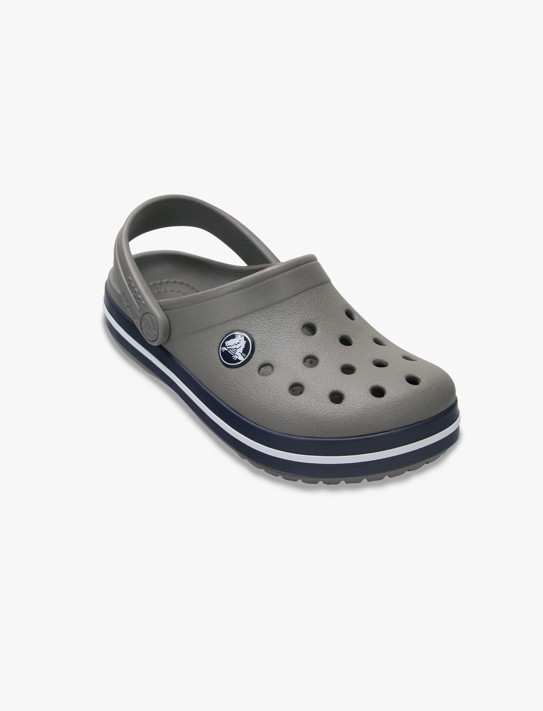 Crocs Crocband Clog K - כפכפי קרוקבנד קרוקס לילדים בצבע מעושן/נייבי
