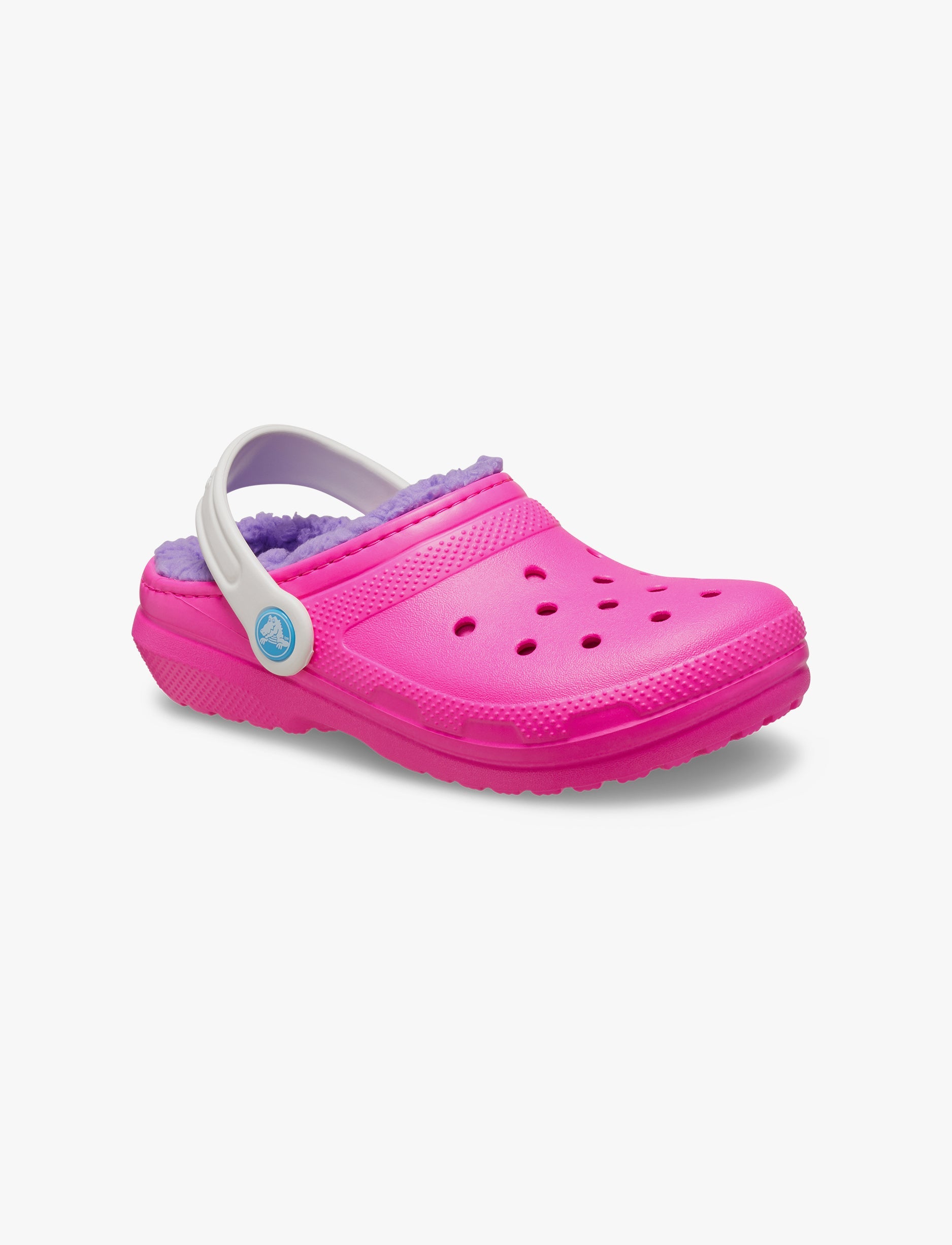 Crocs Classic Lined Clog K - כפכפים פרוותיים קרוקס לילדים