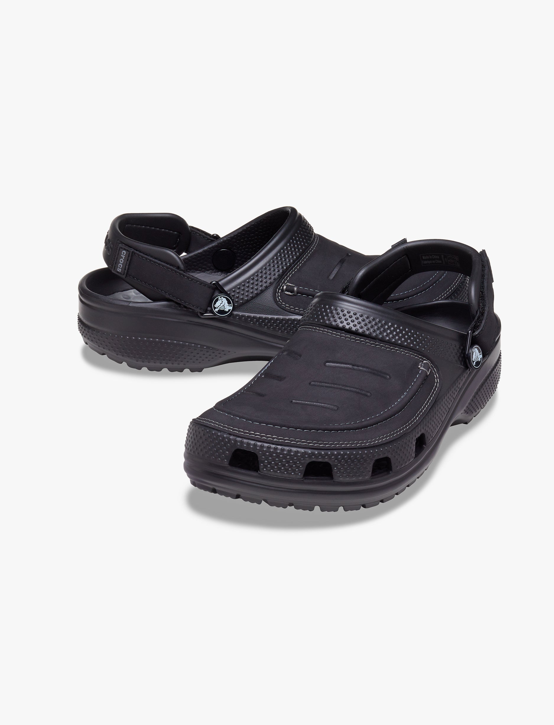 Crocs Yukon Vista II LR Clog M - כפכפי קרוקס יוקון ויסטה לגברים בצבע שחור/אפור