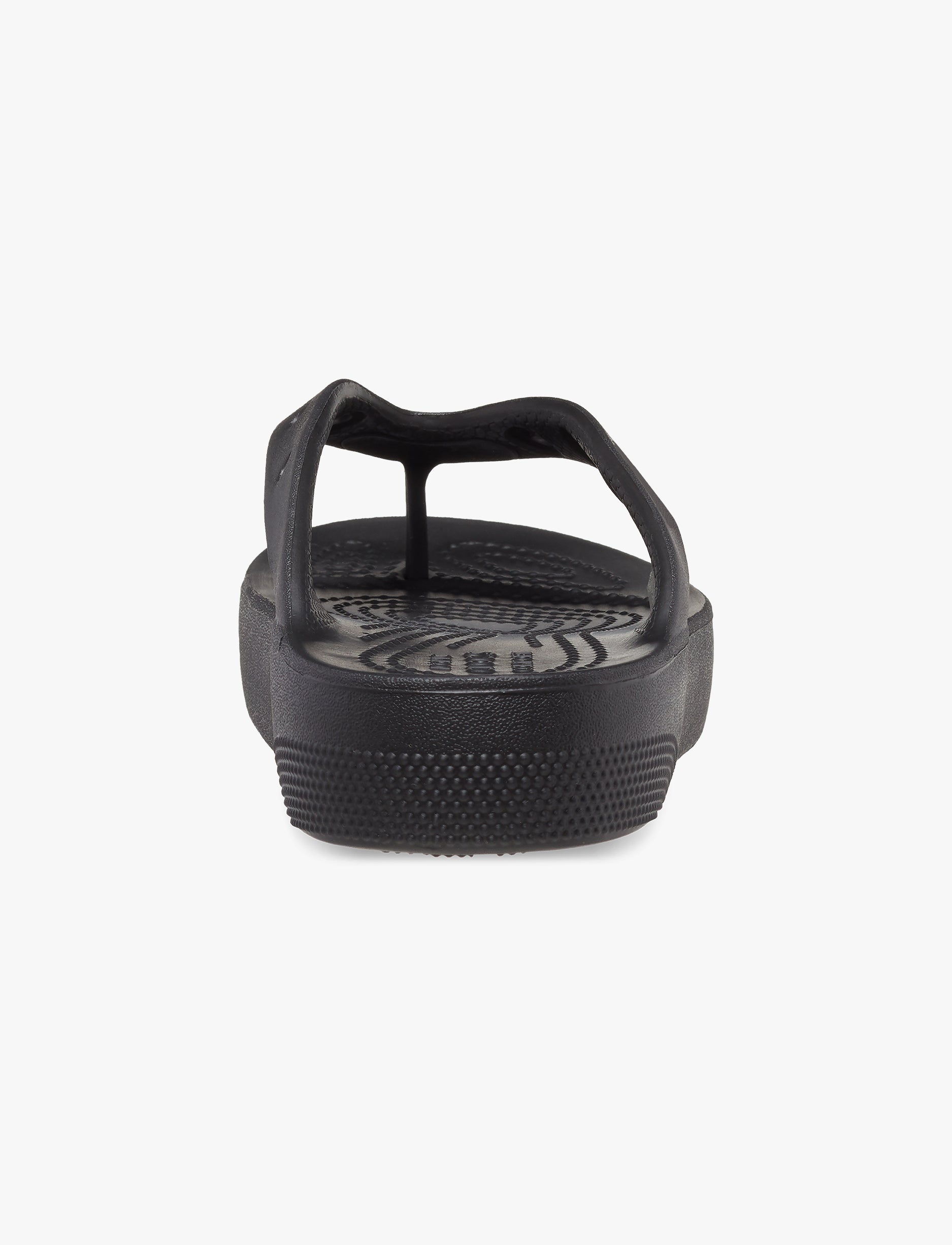 Crocs Classic Platform Flip - כפכפי אצבע פלטפורמה לנשים קרוקס בצבע שחור
