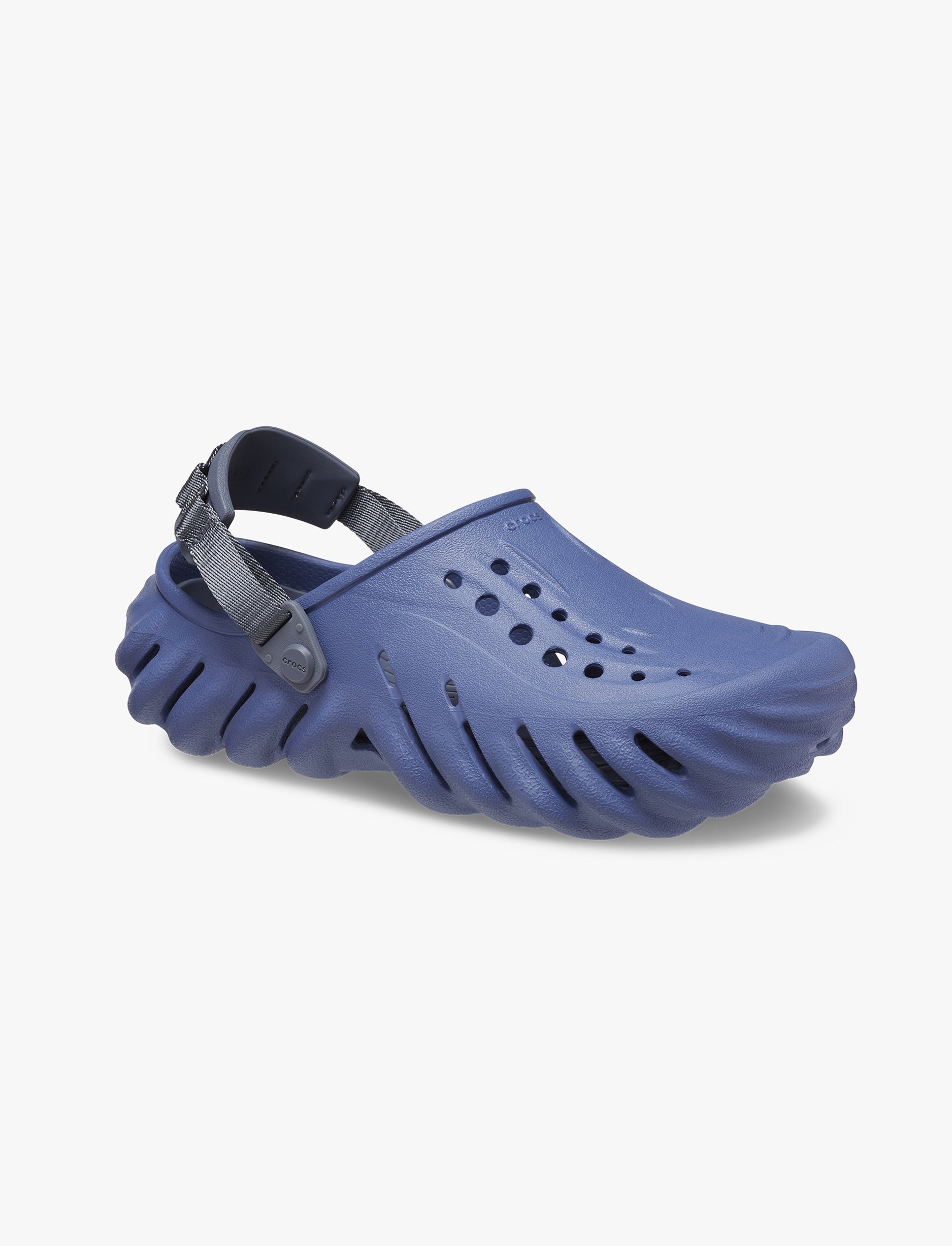 Crocs Echo Clog - כפכפי קלוג אקו קרוקס בצבע כחול ביג'ו