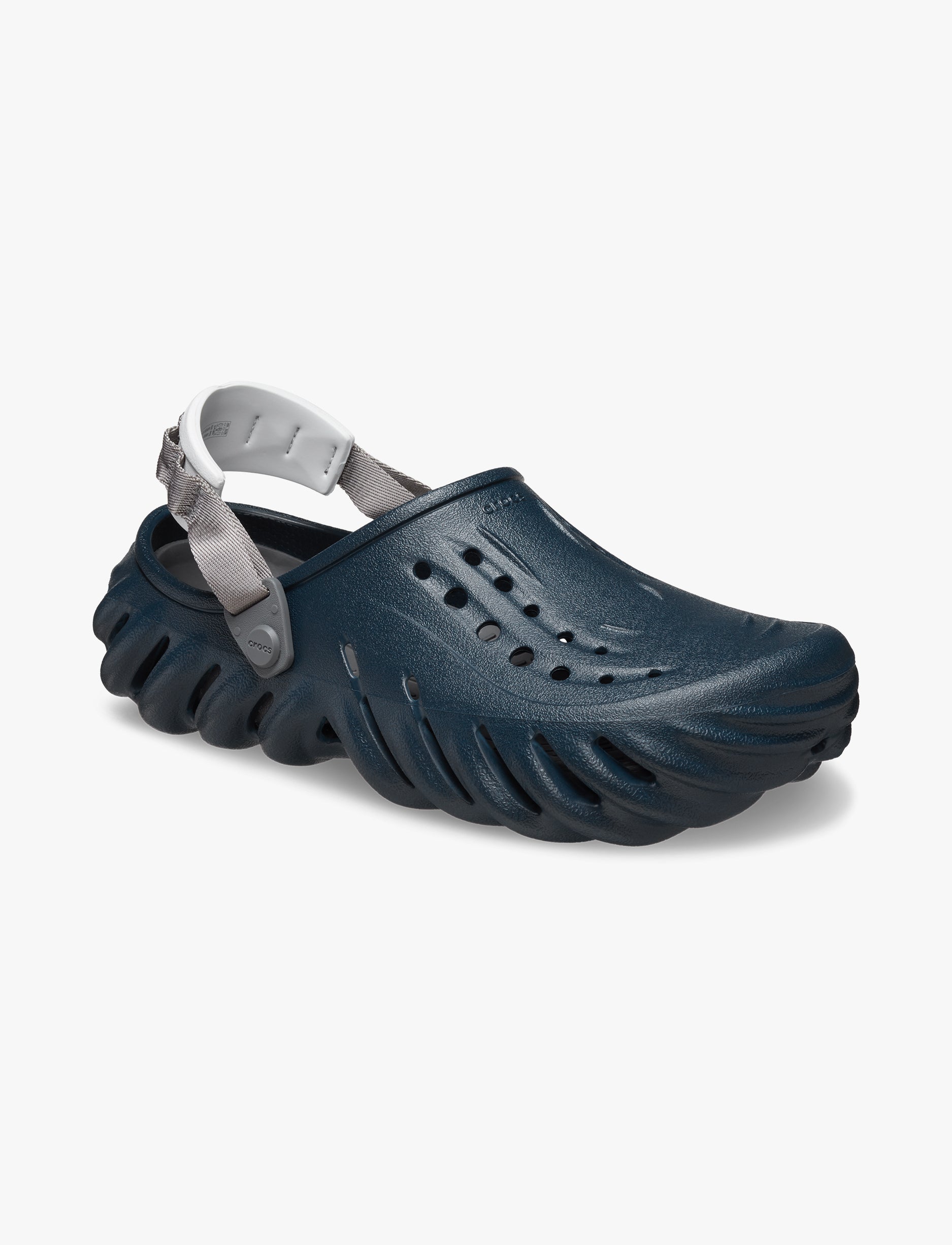 Crocs Echo Clog - כפכפי קלוג אקו קרוקס בצבע כחול חשיכה