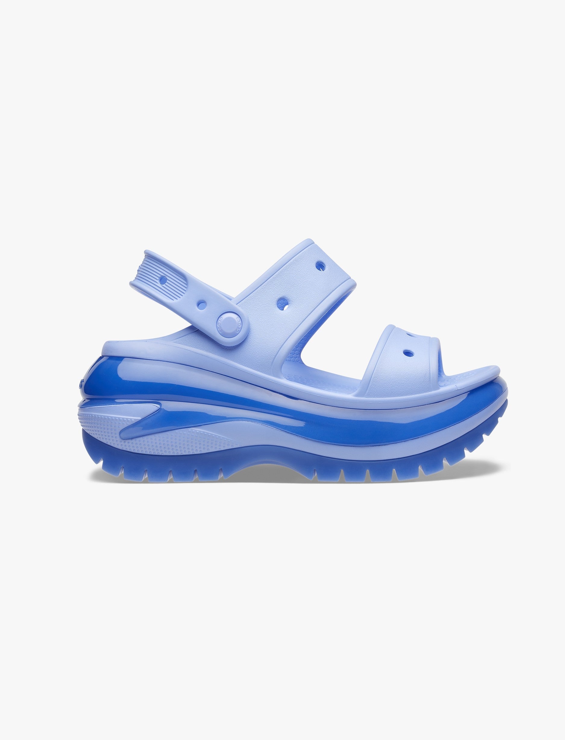 Crocs Classic Mega Crush Sandal - סנדל פלטפורמה קרוקס לנשים בצבע מון ג'ילי