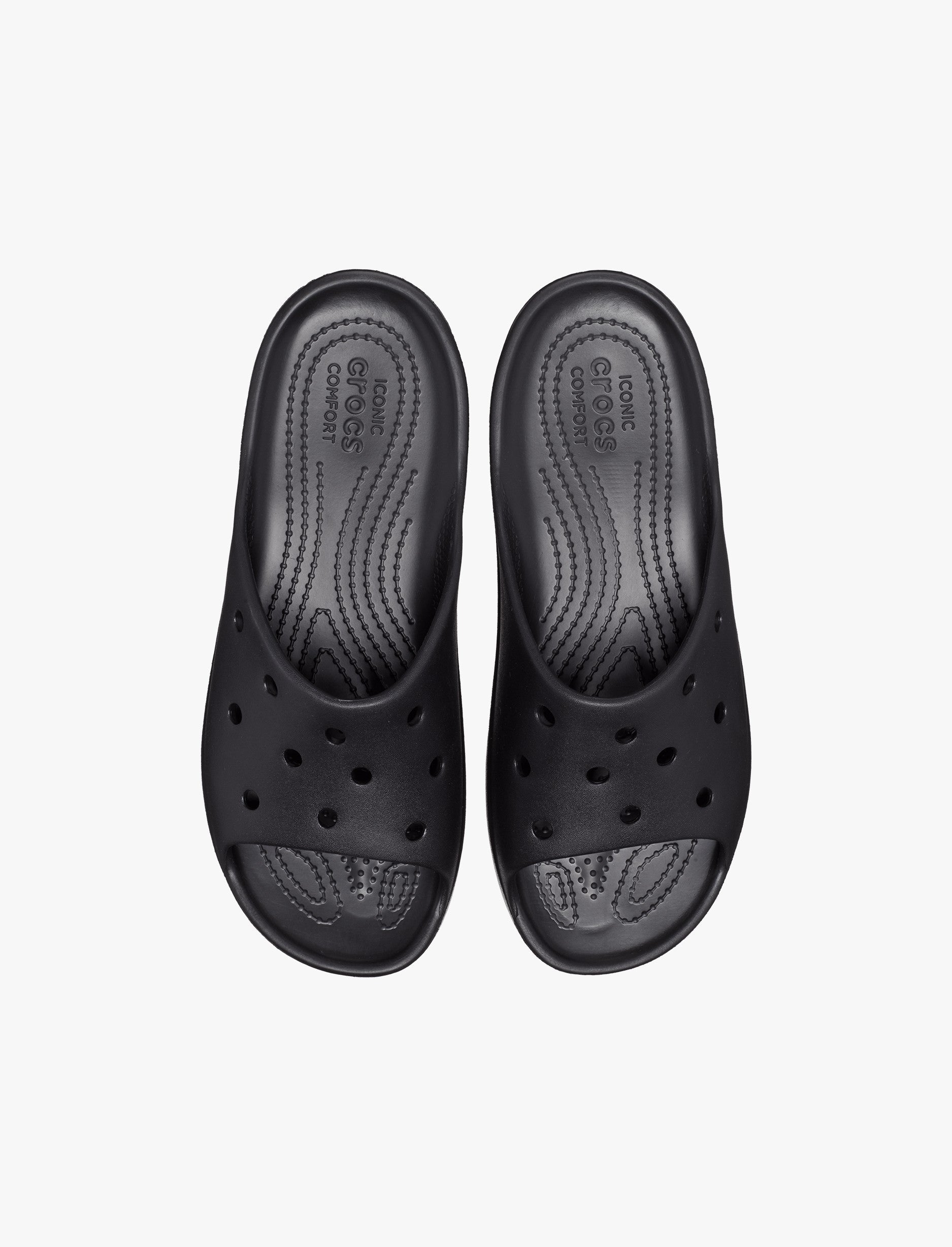 Crocs Classic Platform Slide - כפכפי סליייד פלטפורמה לנשים