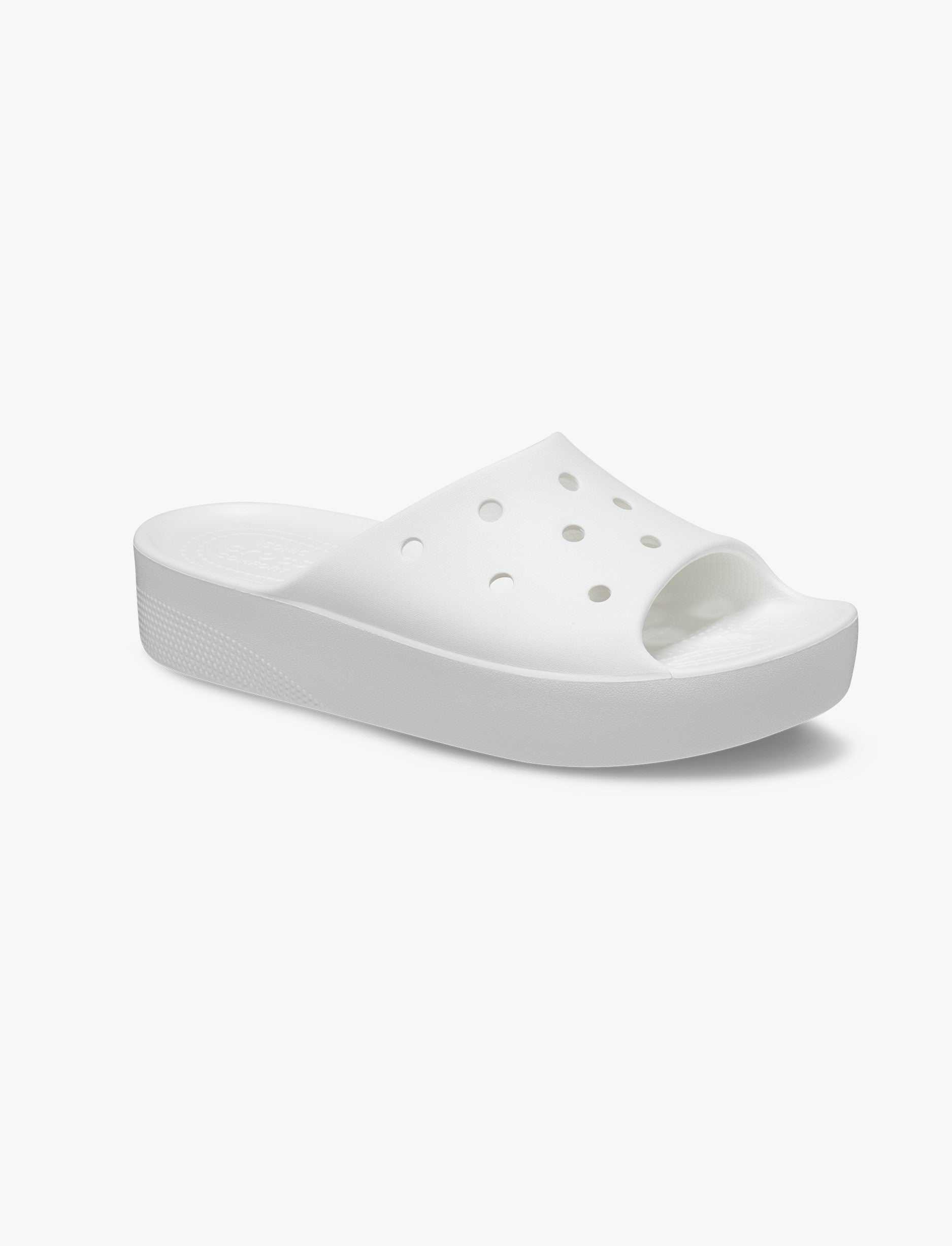 Crocs Classic Platform Slide - כפכפי סליייד פלטפורמה לנשים
