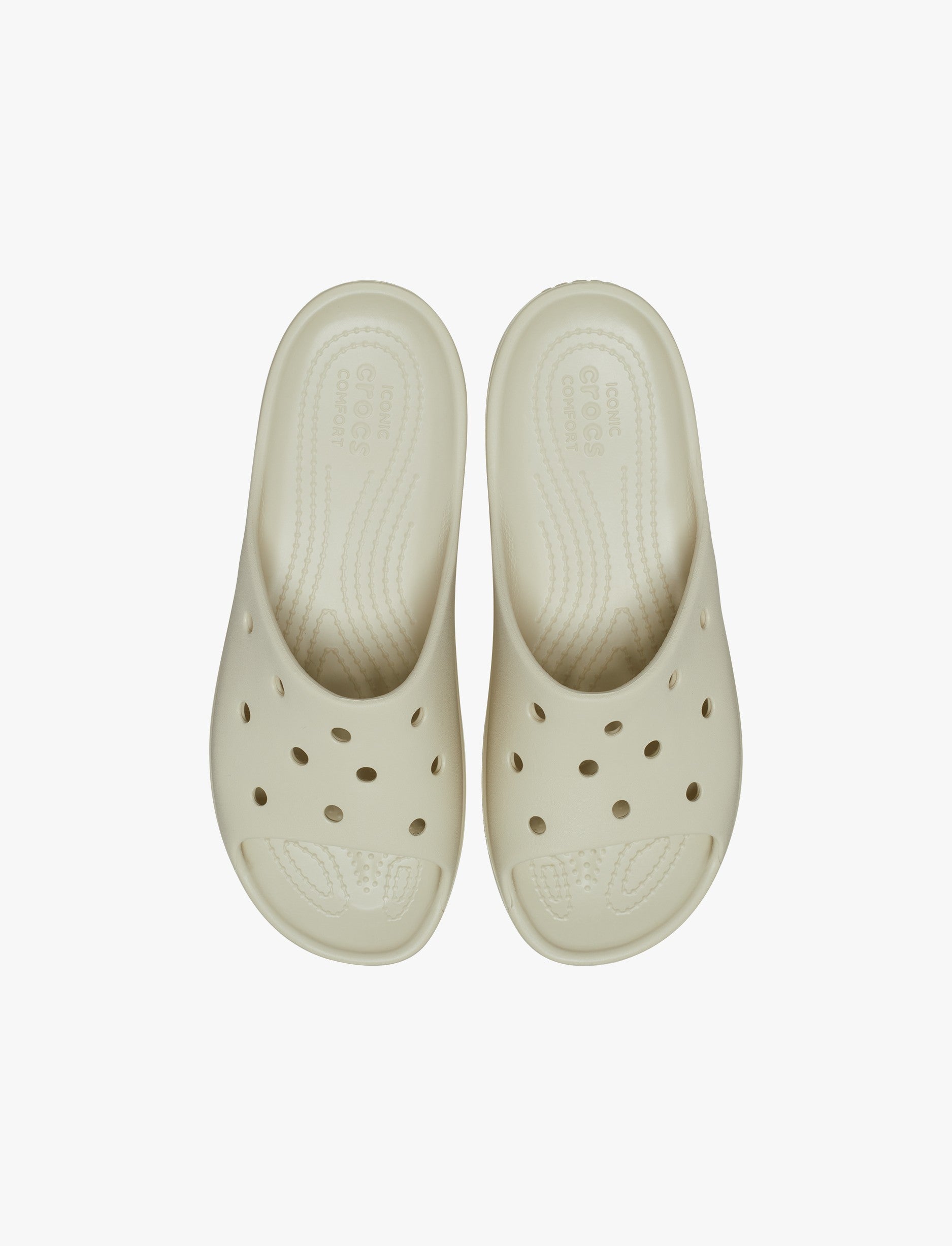 Crocs Classic Platform Slide - כפכפי סליייד פלטפורמה לנשים