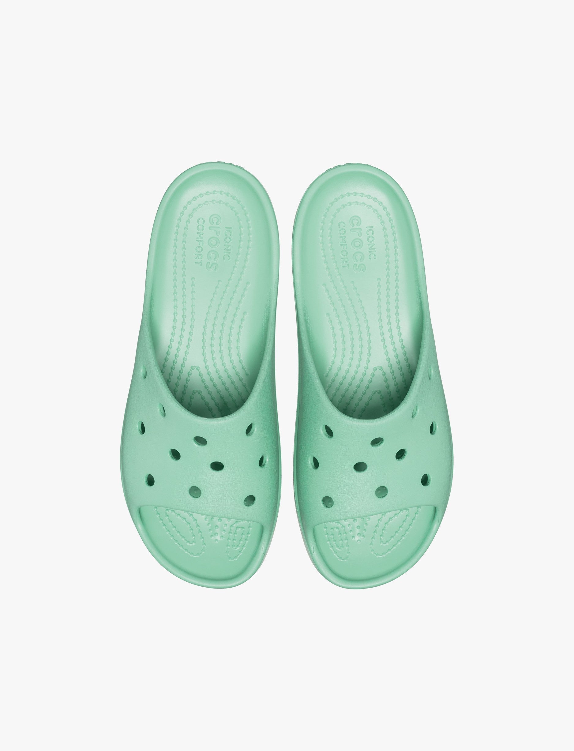 Crocs Classic Platform Slide - כפכפי סליייד פלטפורמה לנשים