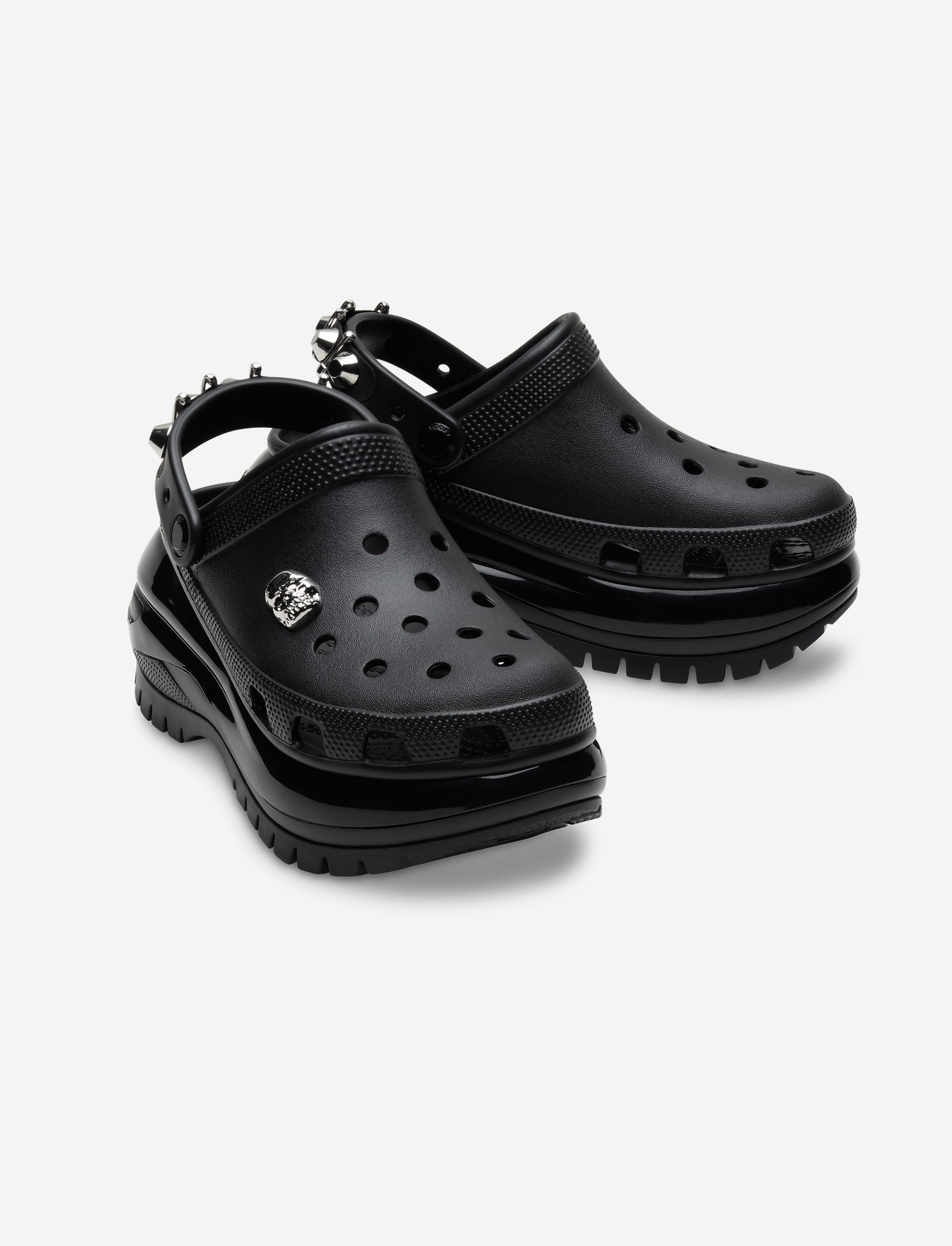 Crocs Classic Mega Crush Rebel Rebel Clog - כפכפי קלוג קרוקס פלטפורמה מגה קראש